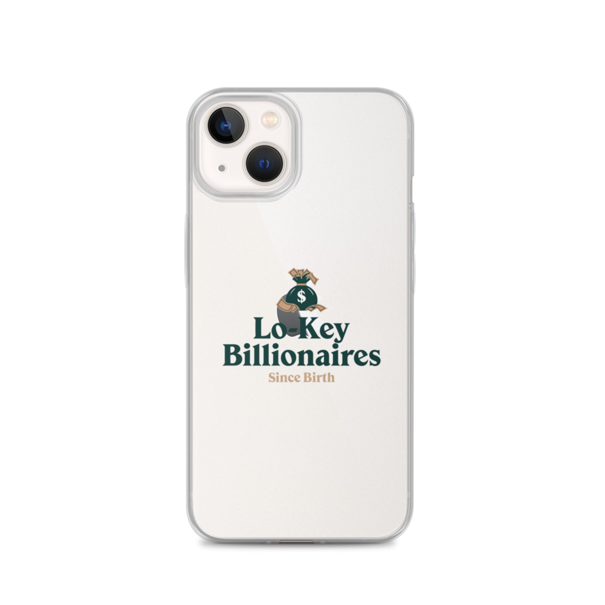Clear Case for iPhone® - Lo - Key Billionaire