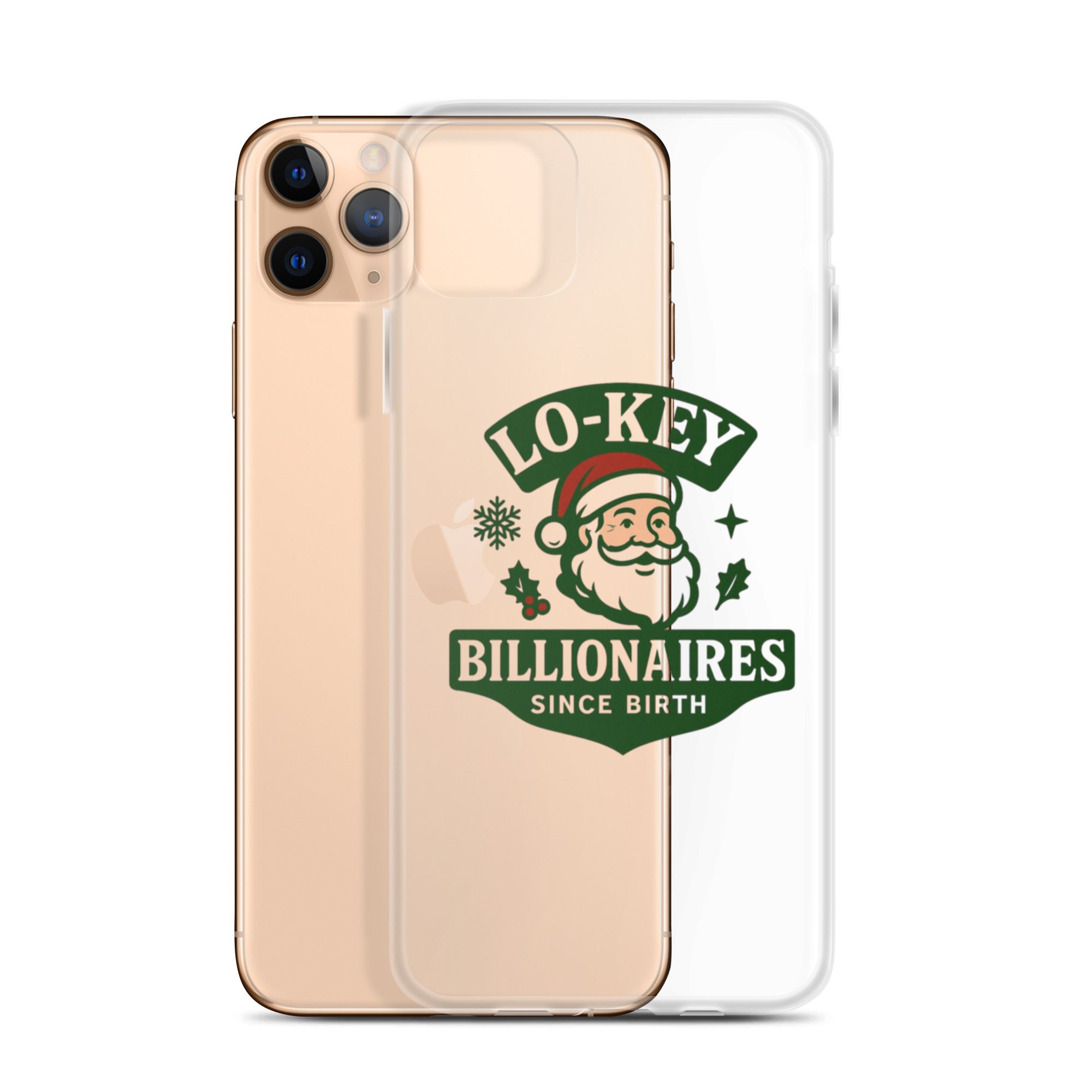 Clear Case for iPhone® - Lo - Key Billionaire