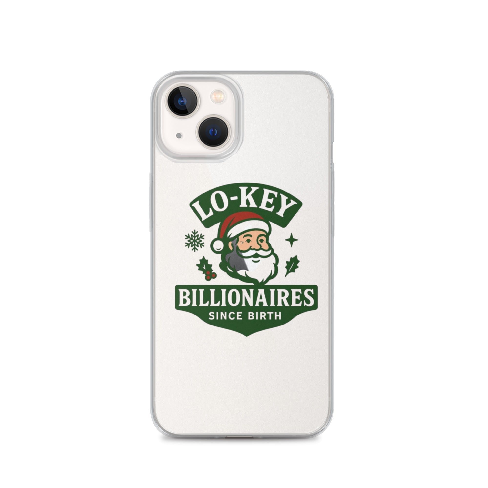 Clear Case for iPhone® - Lo - Key Billionaire