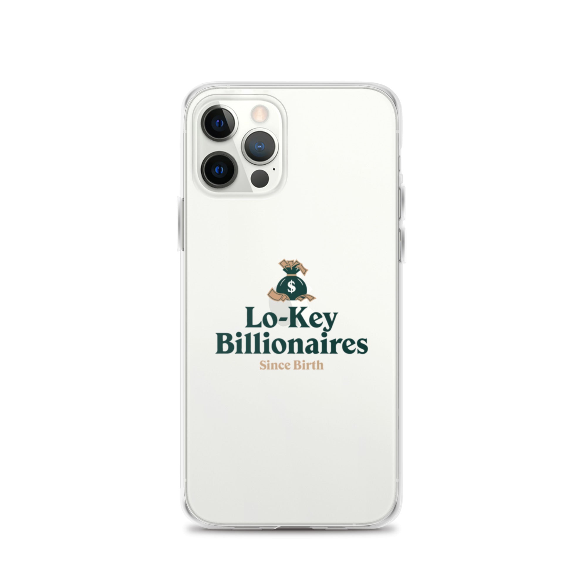 Clear Case for iPhone® - Lo - Key Billionaire
