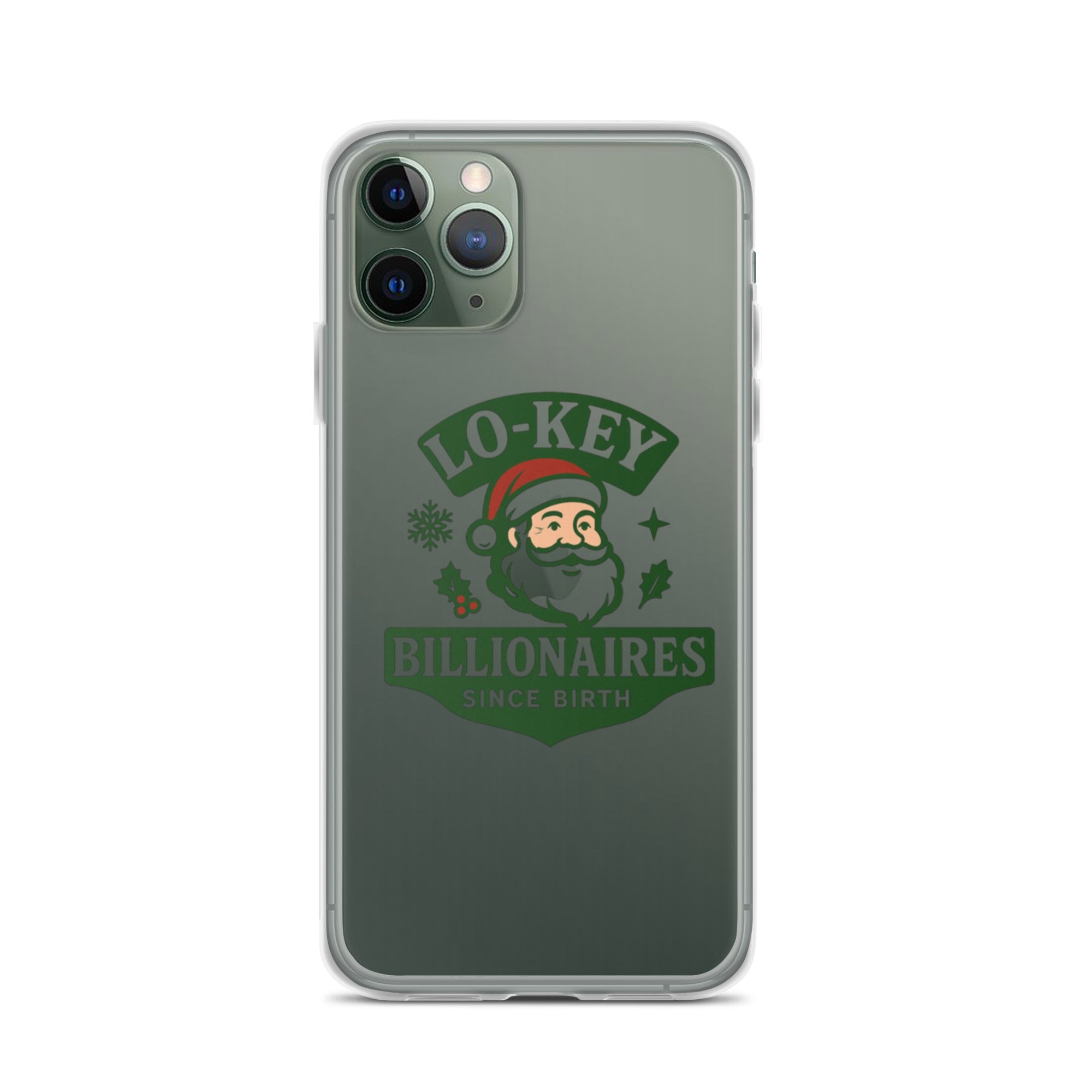 Clear Case for iPhone® - Lo - Key Billionaire