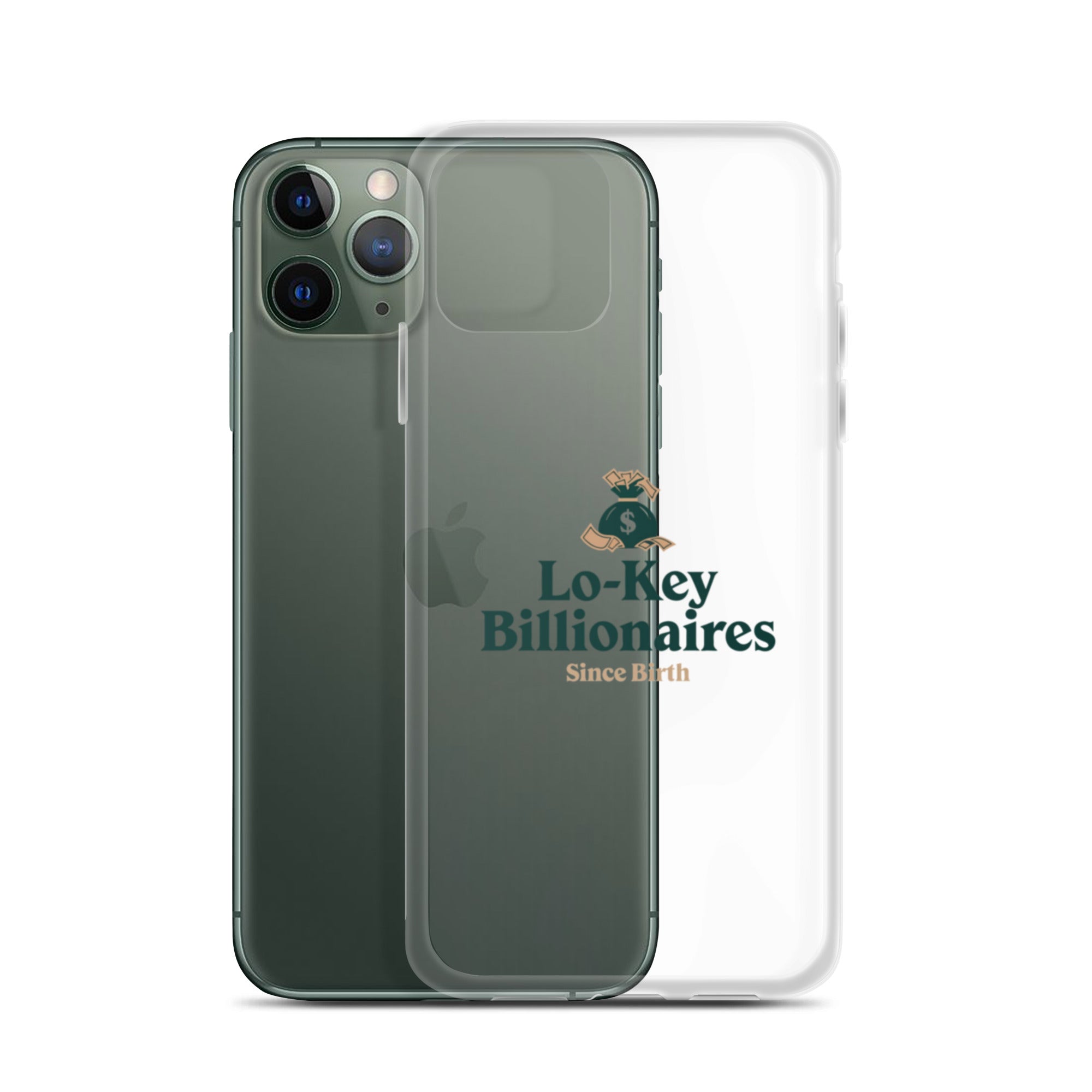 Clear Case for iPhone® - Lo - Key Billionaire