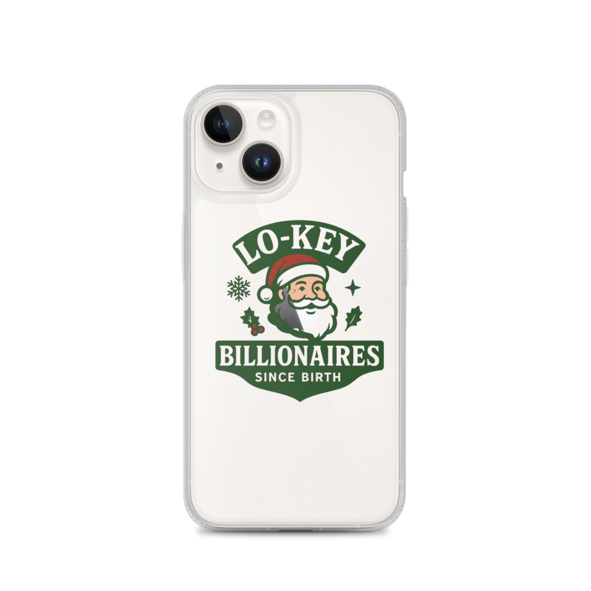 Clear Case for iPhone® - Lo - Key Billionaire