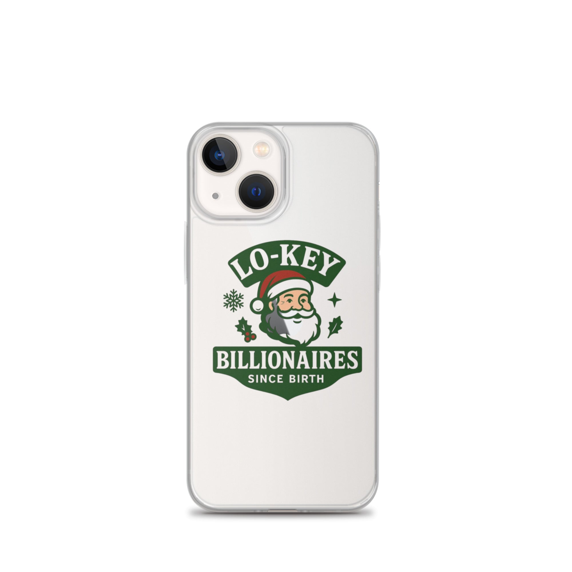 Clear Case for iPhone® - Lo - Key Billionaire
