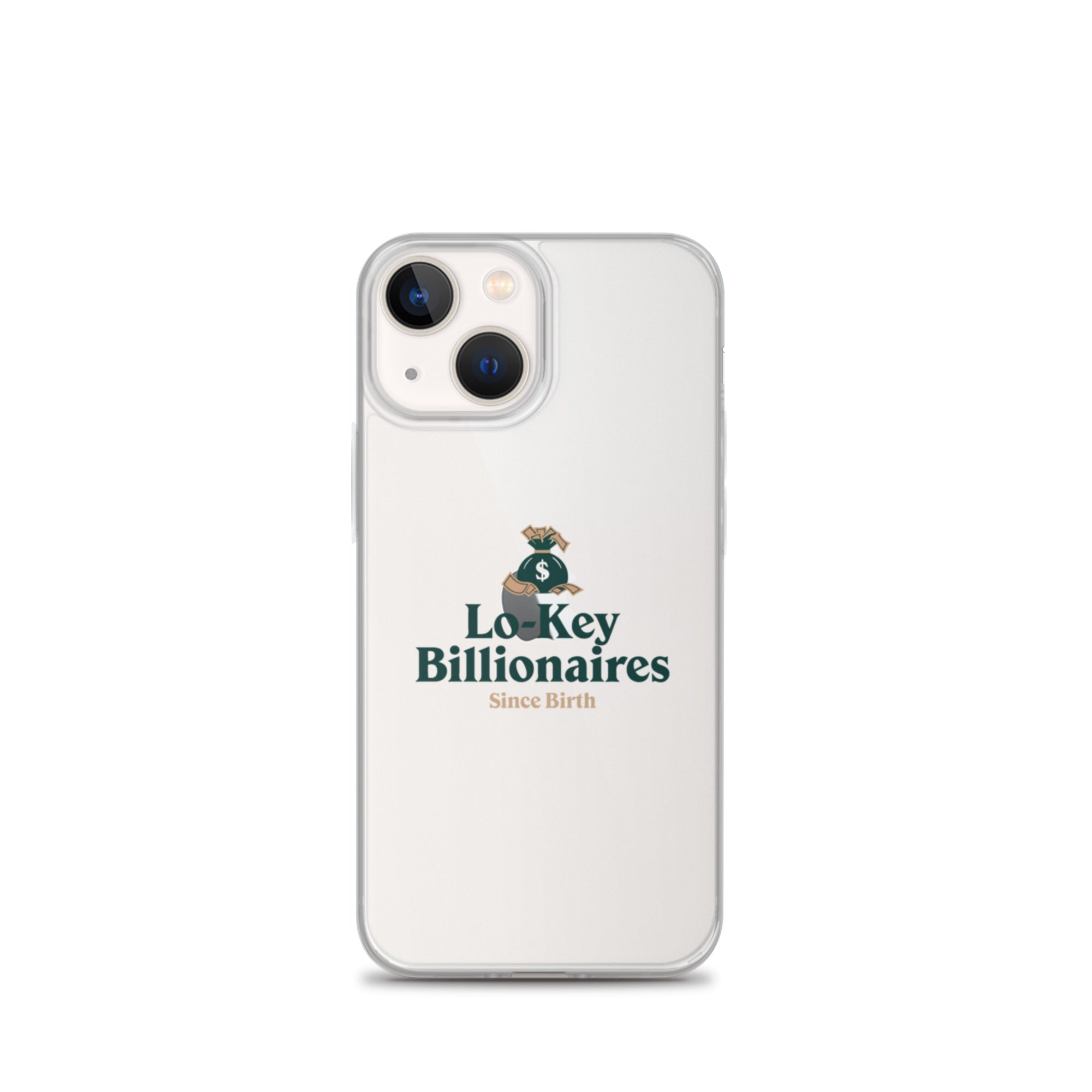 Clear Case for iPhone® - Lo - Key Billionaire