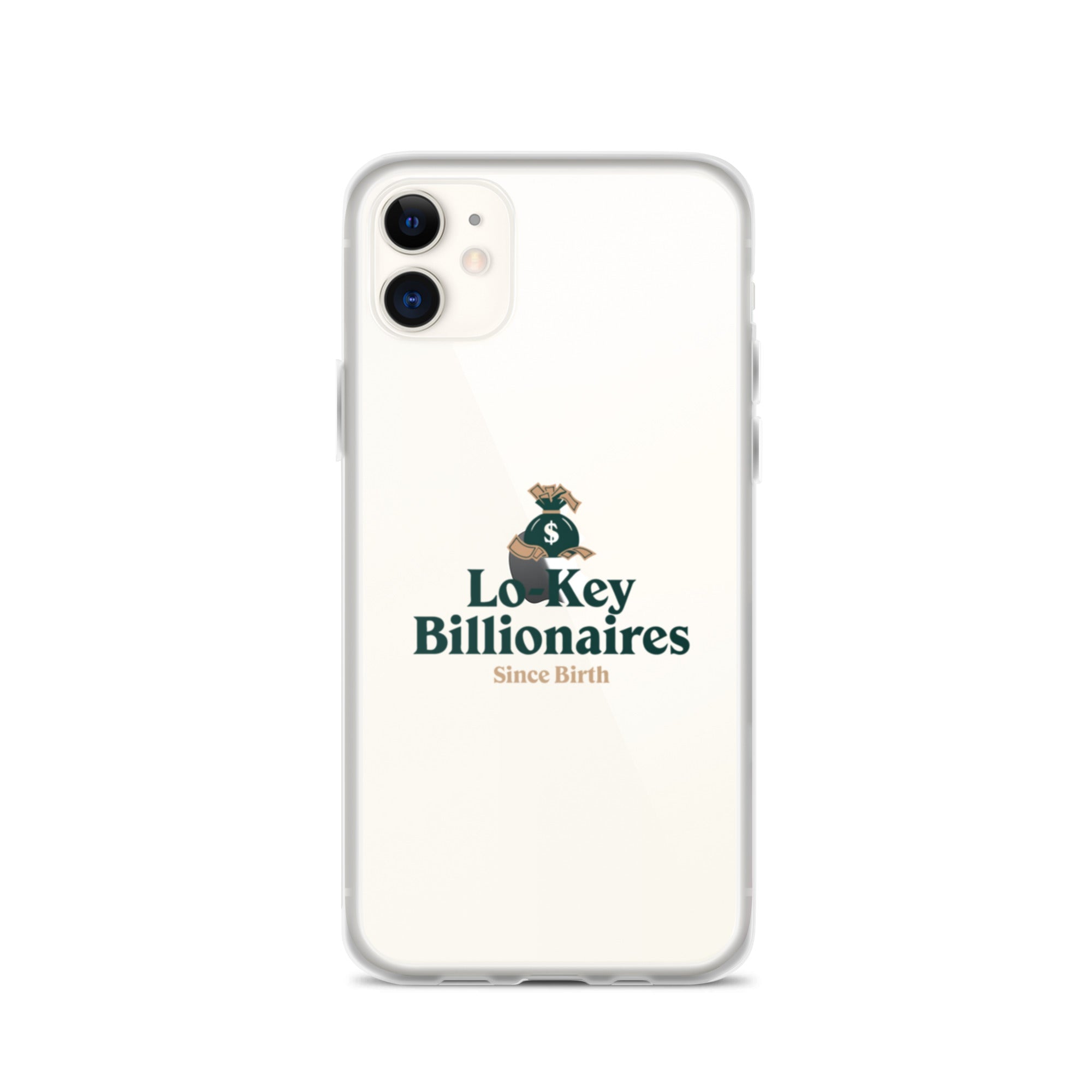 Clear Case for iPhone® - Lo - Key Billionaire