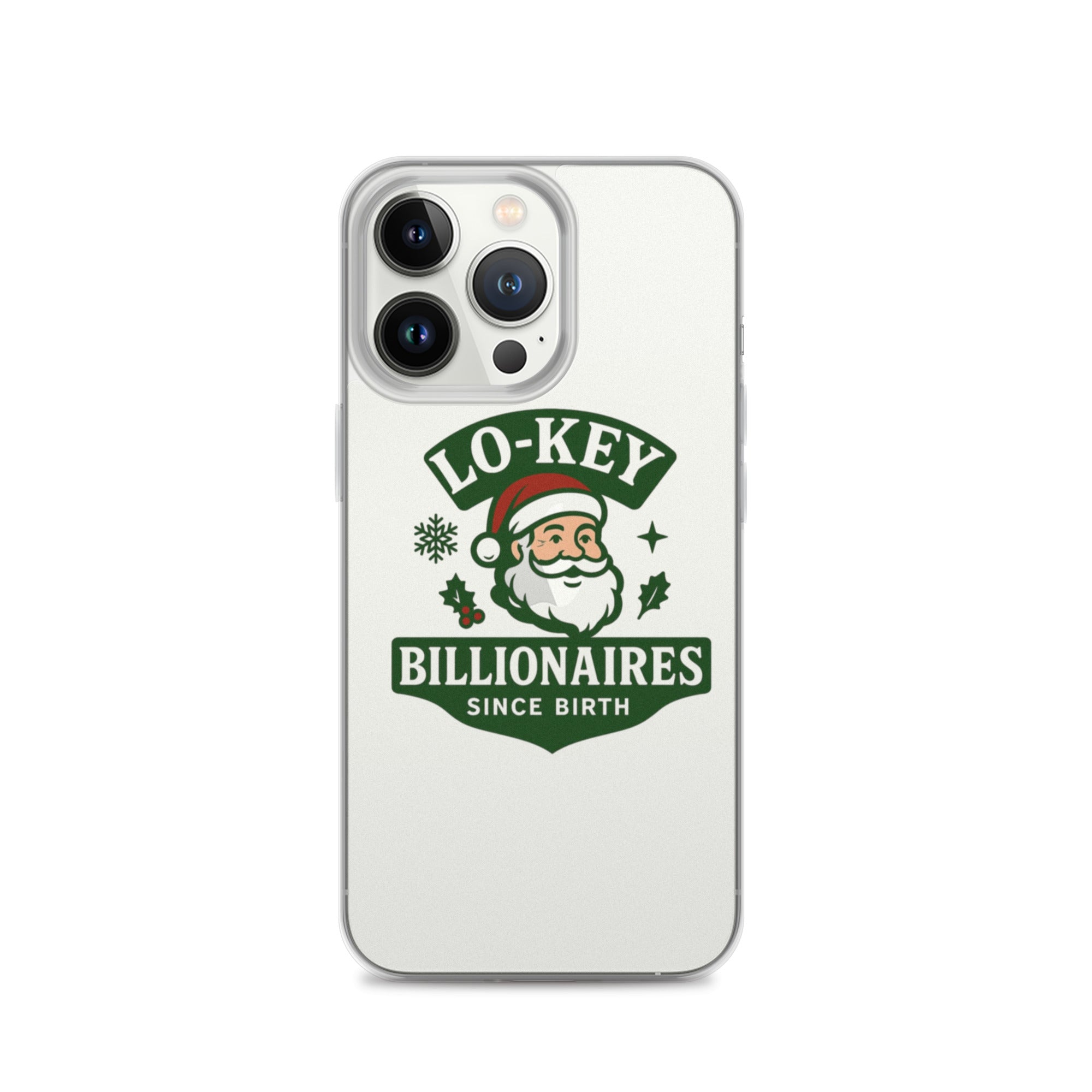 Clear Case for iPhone® - Lo - Key Billionaire