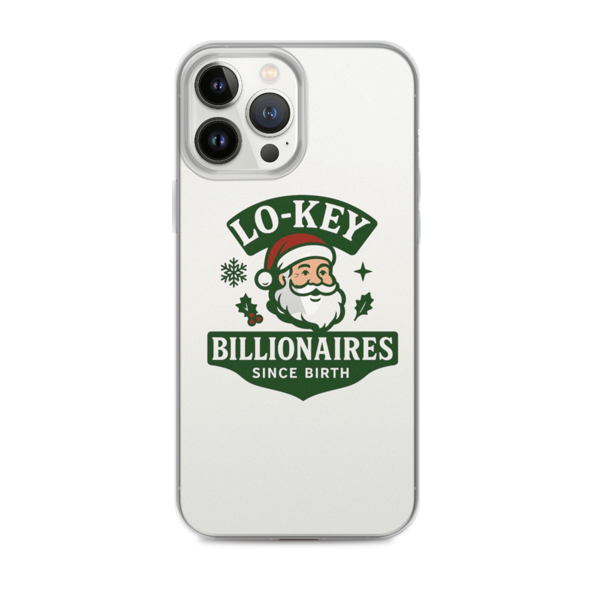 Clear Case for iPhone® - Lo - Key Billionaire