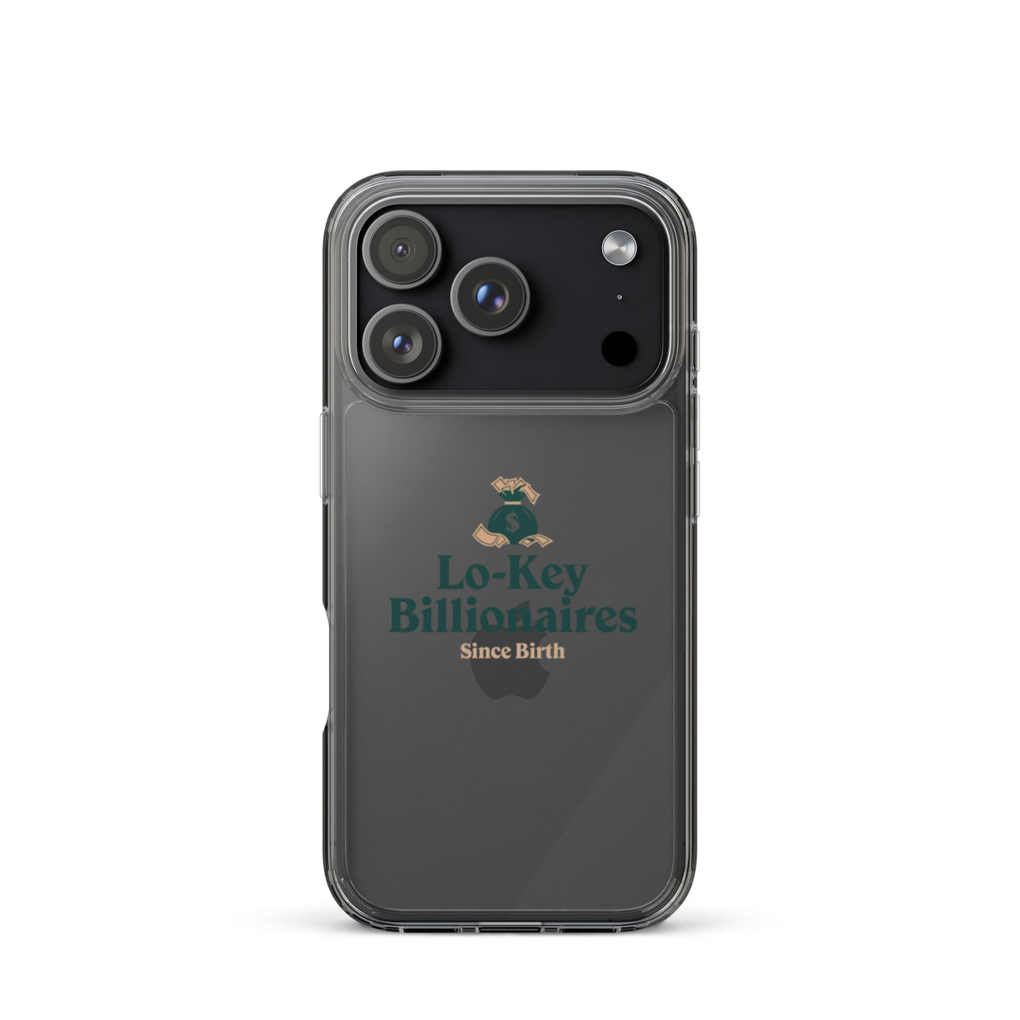 Clear Case for iPhone® - Lo - Key Billionaire