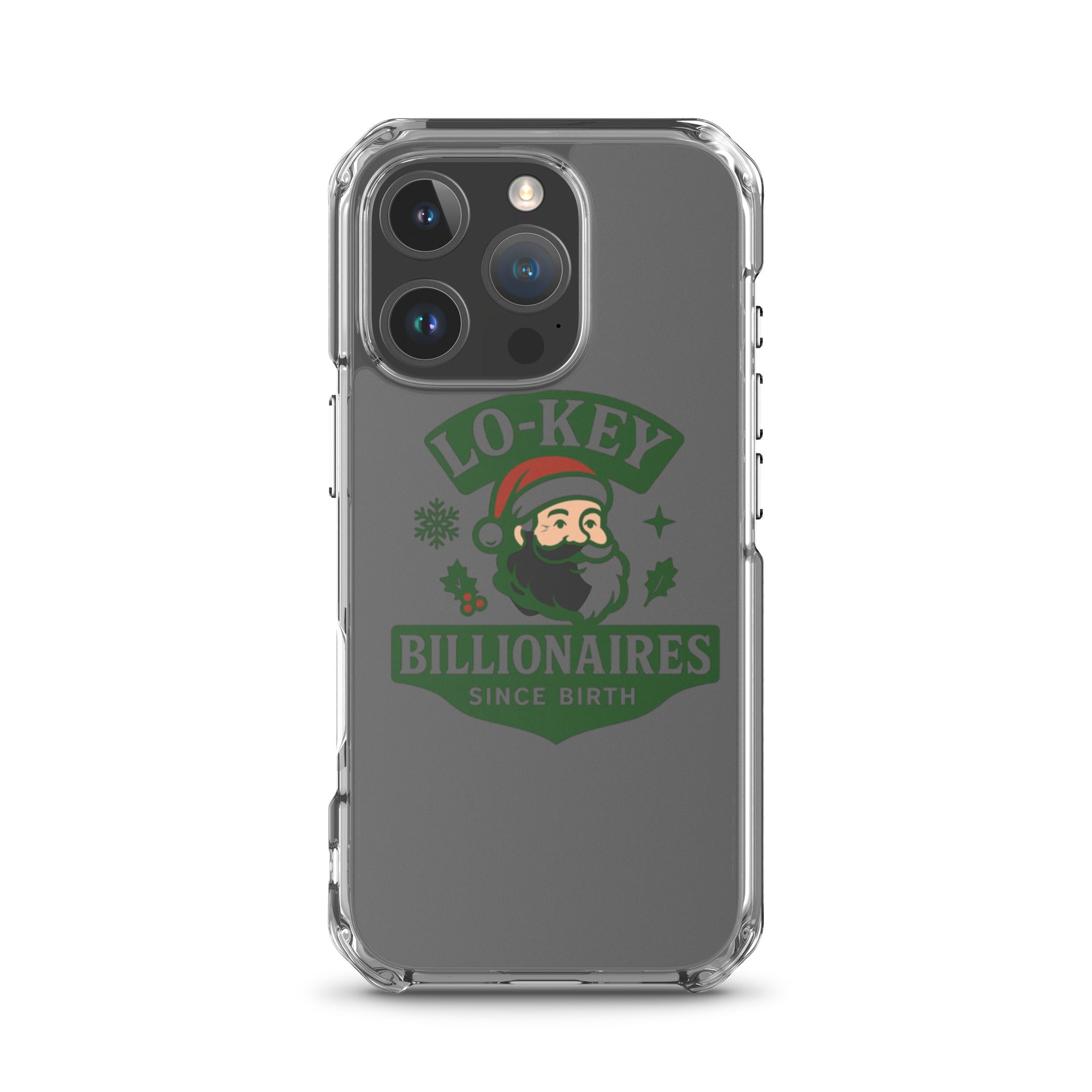 Clear Case for iPhone® - Lo - Key Billionaire