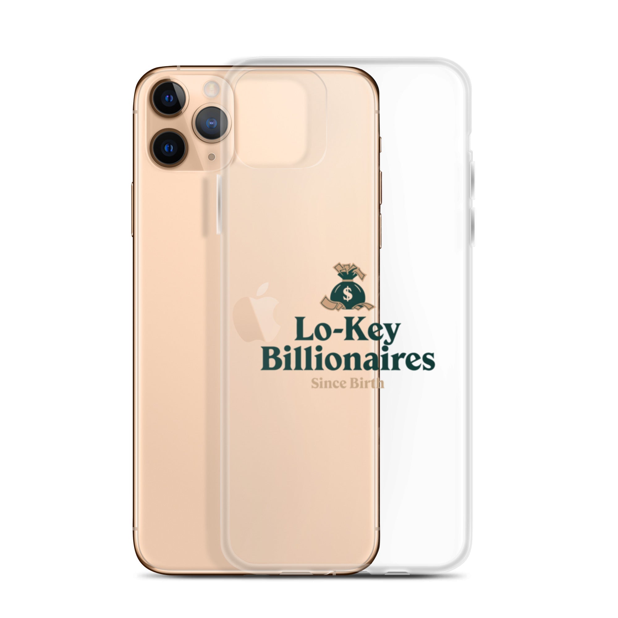 Clear Case for iPhone® - Lo - Key Billionaire