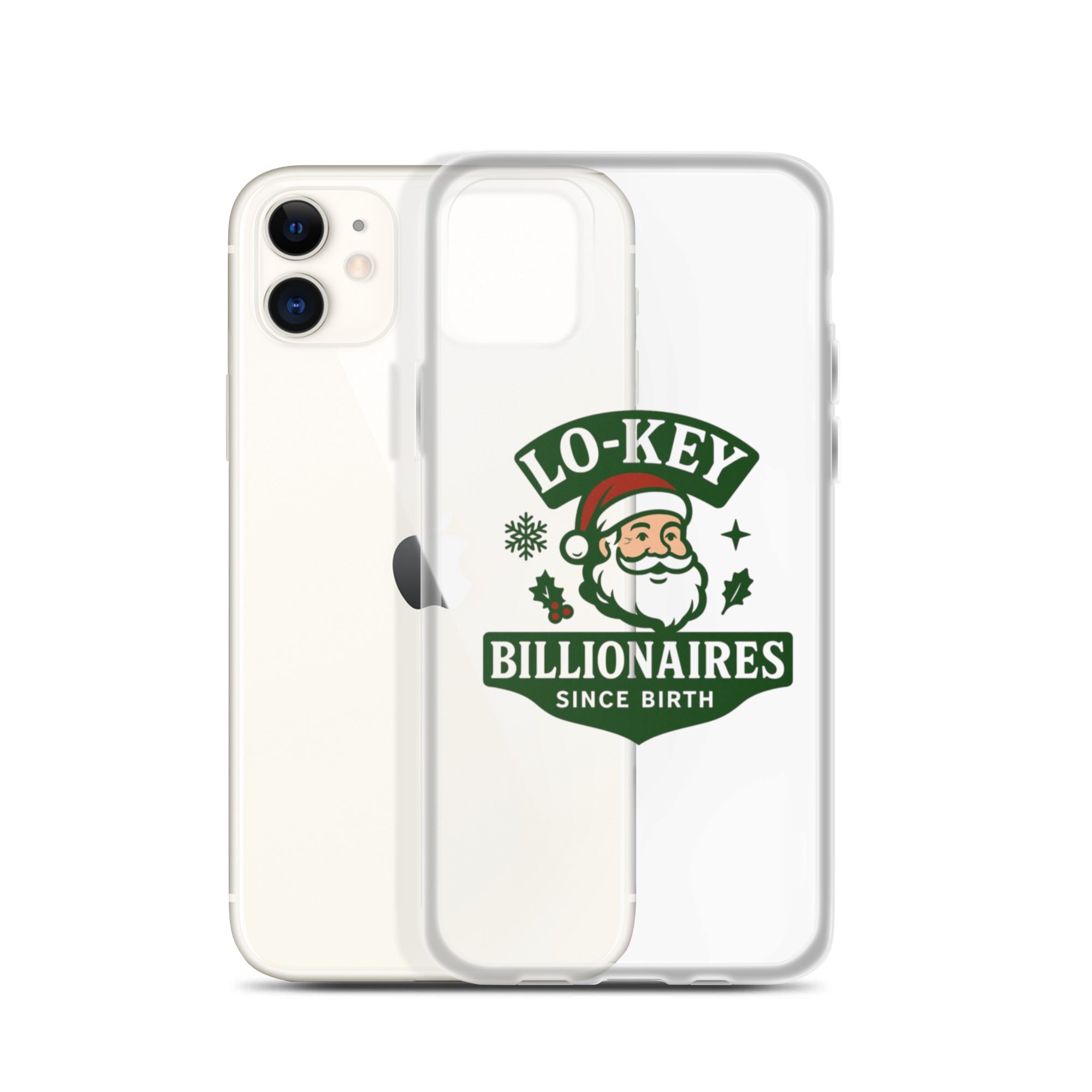 Clear Case for iPhone® - Lo - Key Billionaire