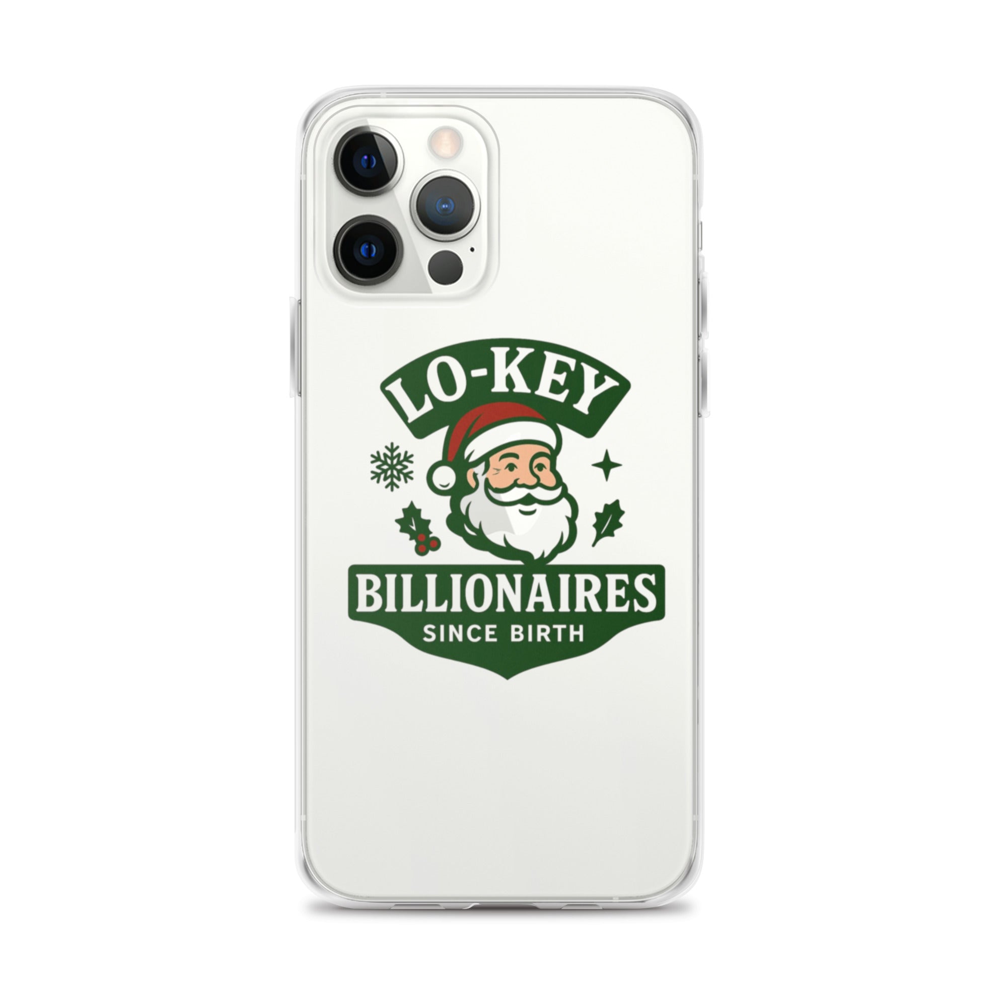 Clear Case for iPhone® - Lo - Key Billionaire
