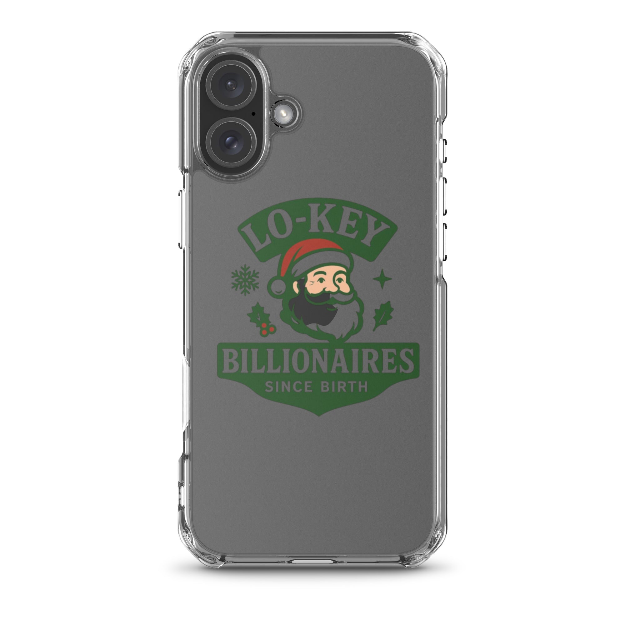 Clear Case for iPhone® - Lo - Key Billionaire