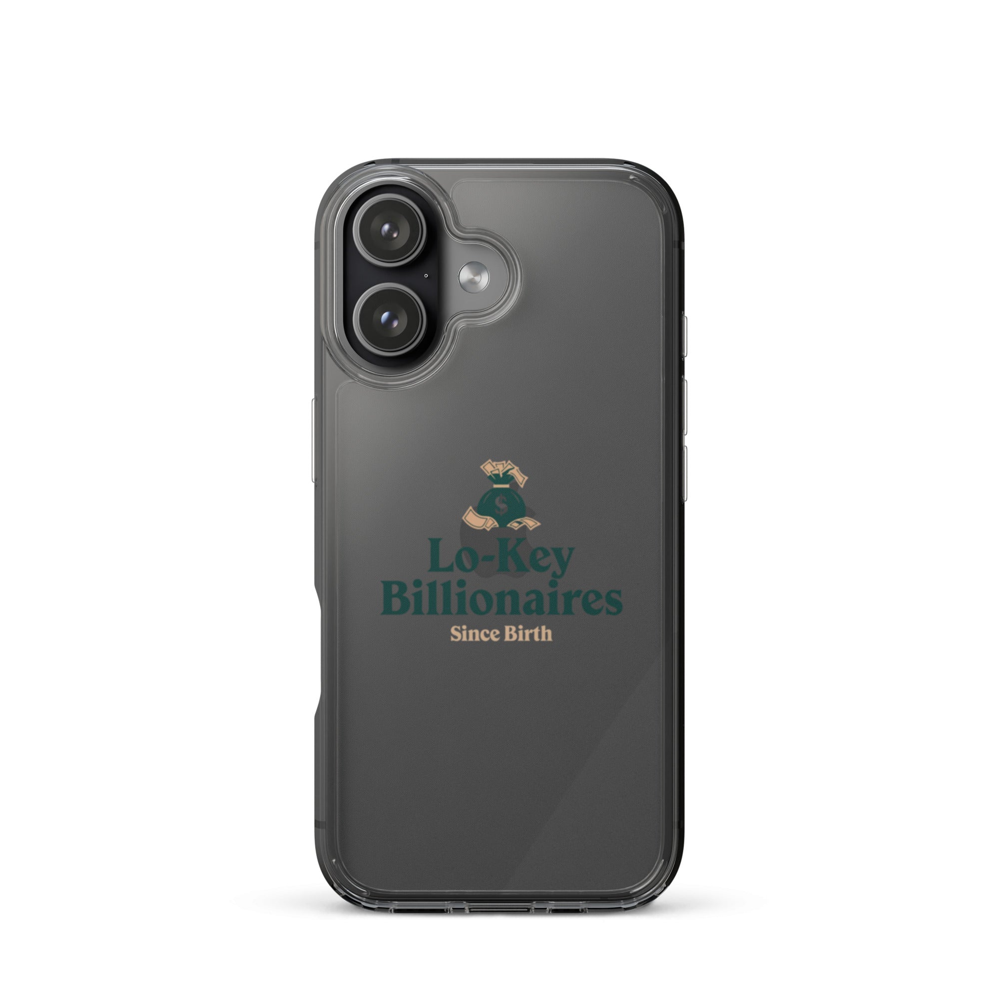 Clear Case for iPhone® - Lo - Key Billionaire