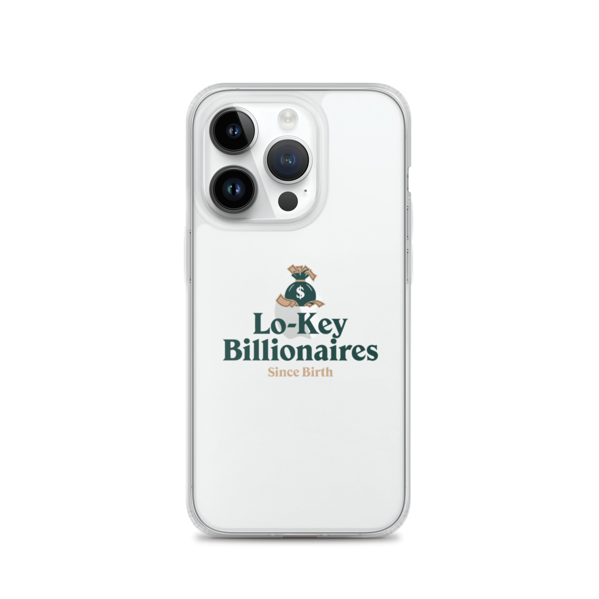 Clear Case for iPhone® - Lo - Key Billionaire