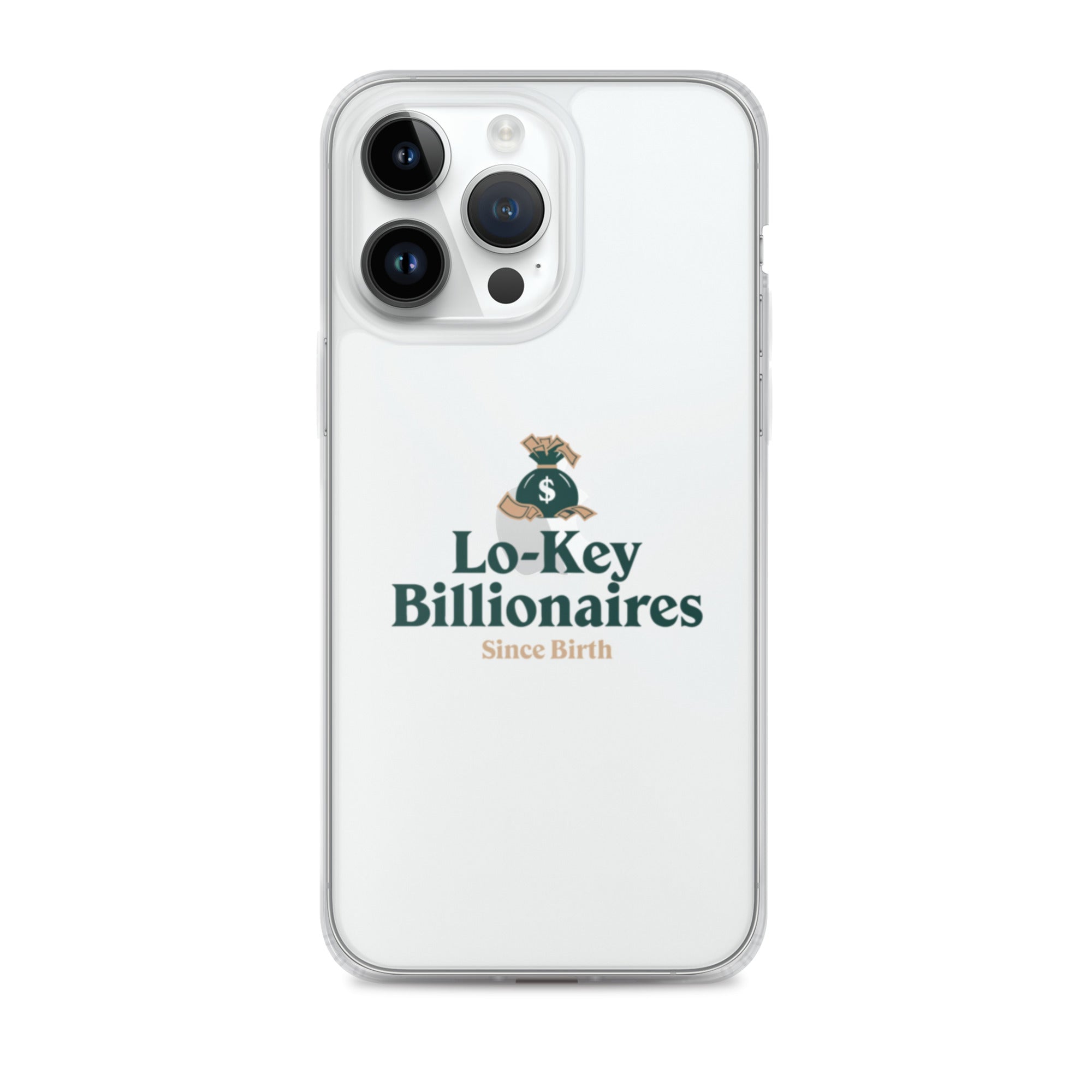 Clear Case for iPhone® - Lo - Key Billionaire