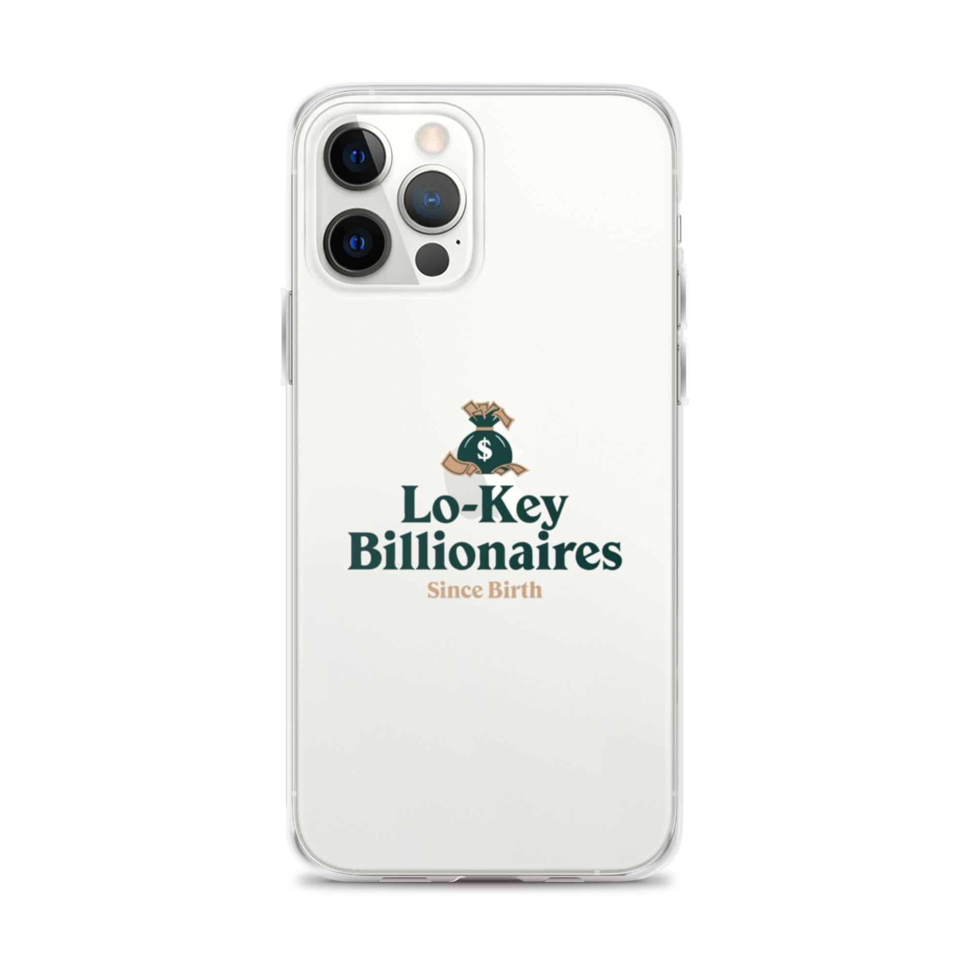 Clear Case for iPhone® - Lo - Key Billionaire