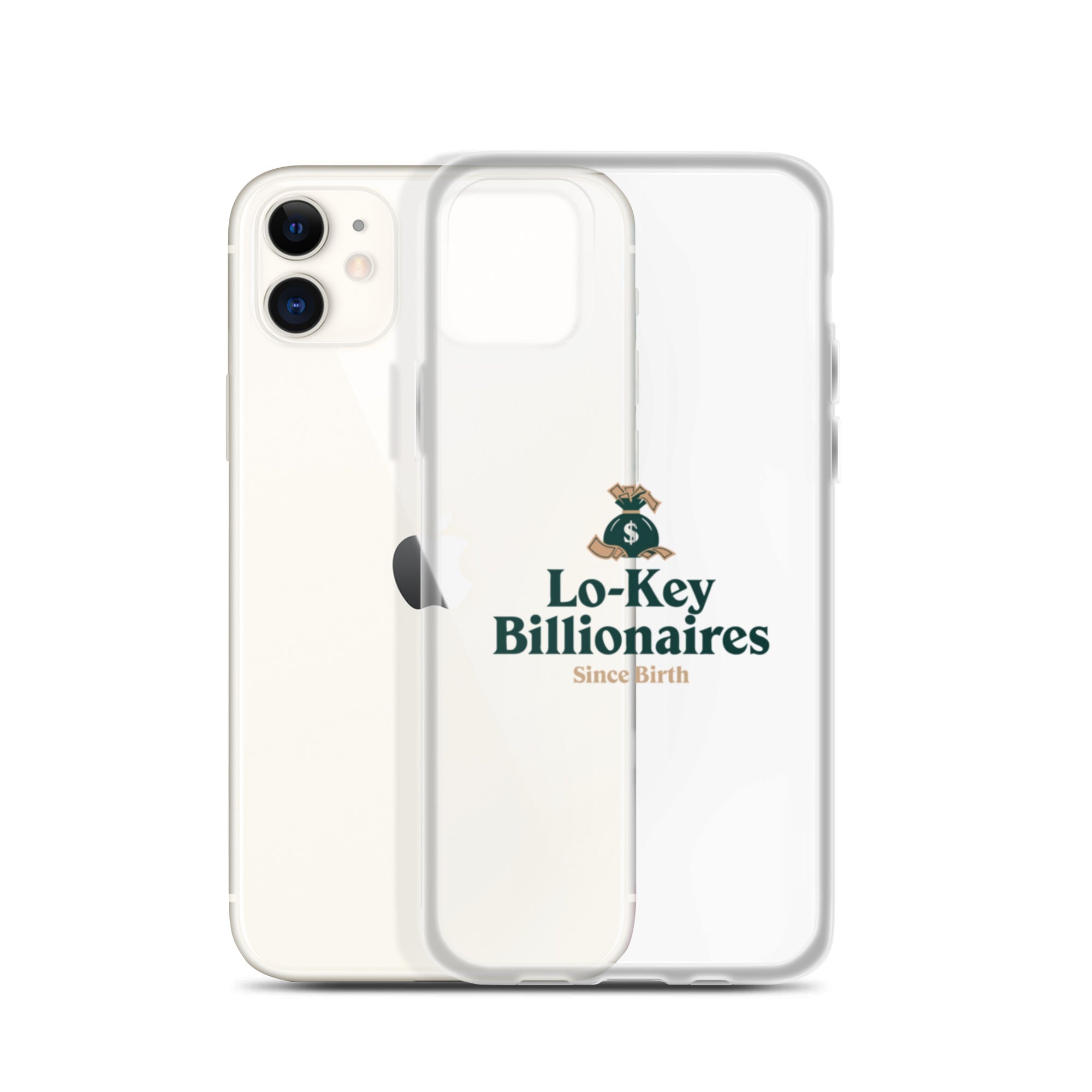 Clear Case for iPhone® - Lo - Key Billionaire