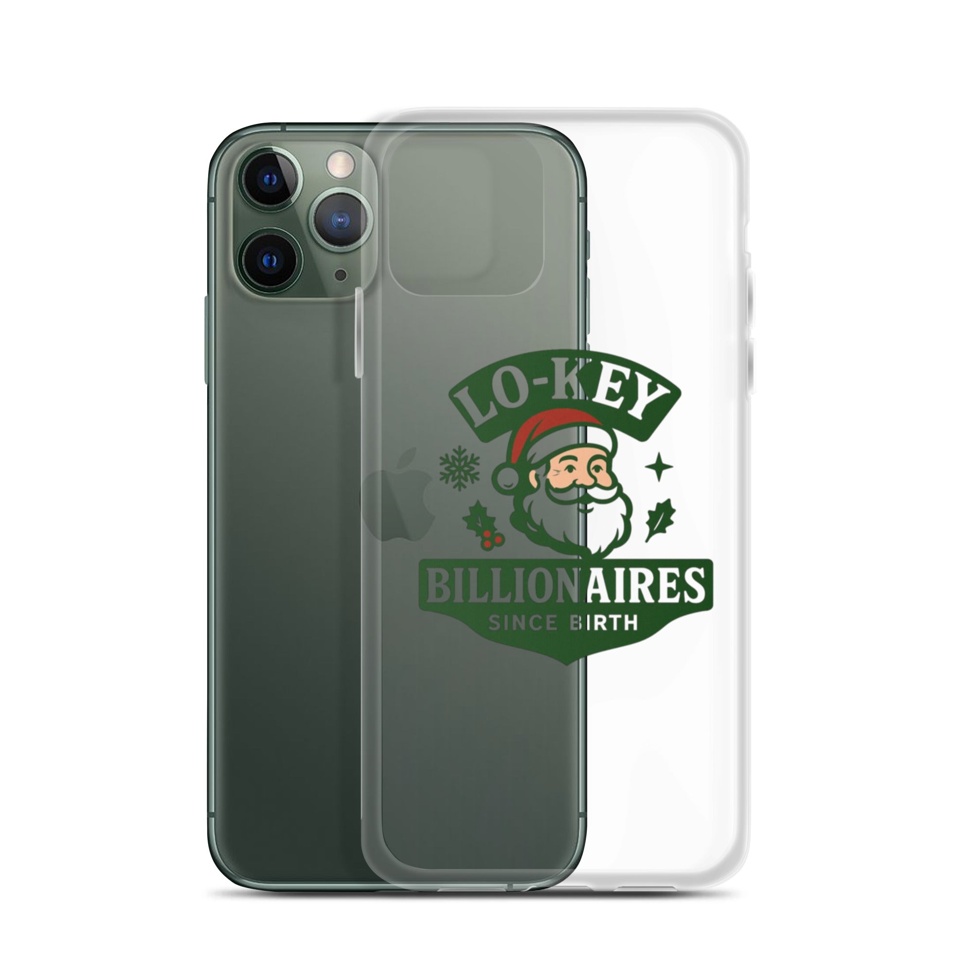 Clear Case for iPhone® - Lo - Key Billionaire