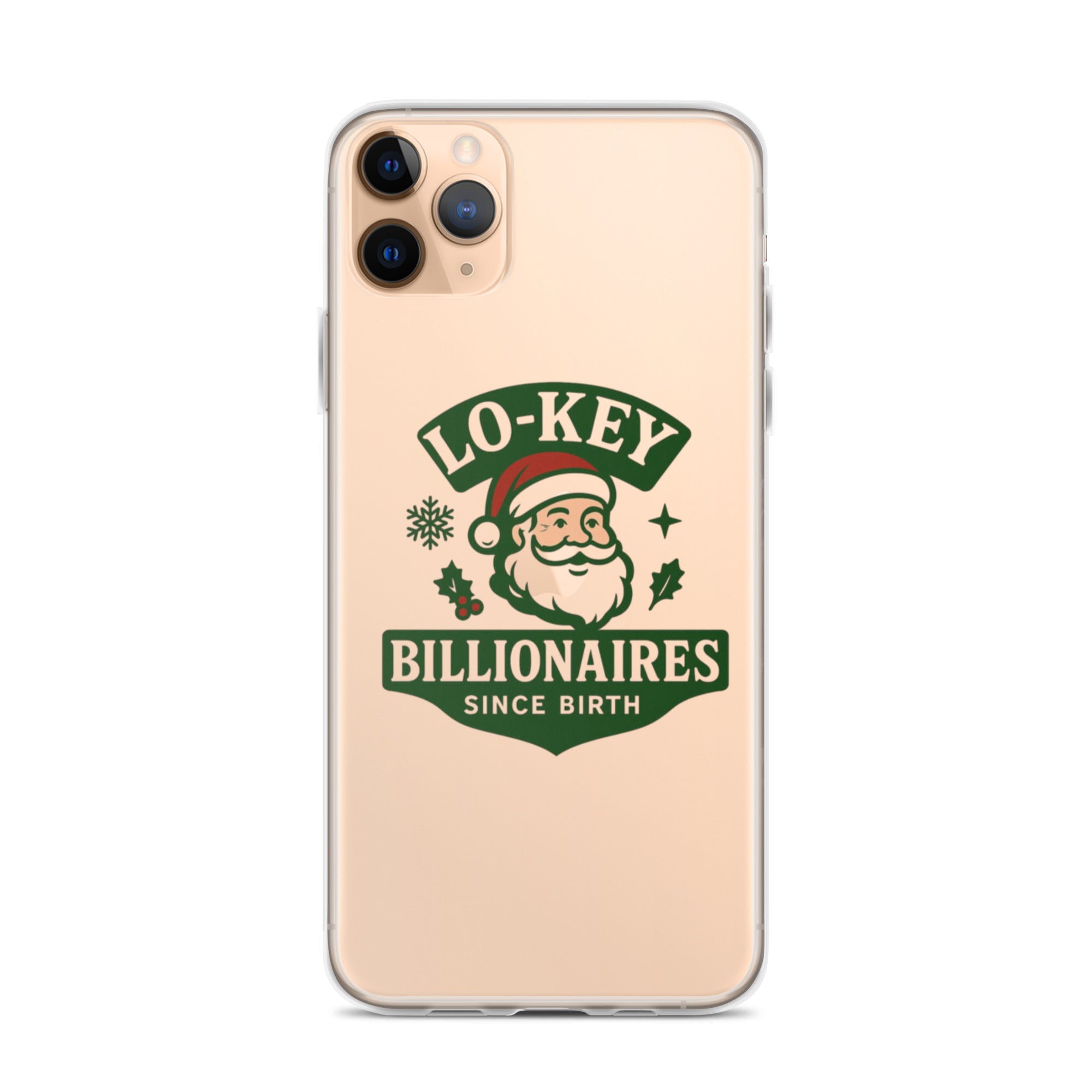 Clear Case for iPhone® - Lo - Key Billionaire