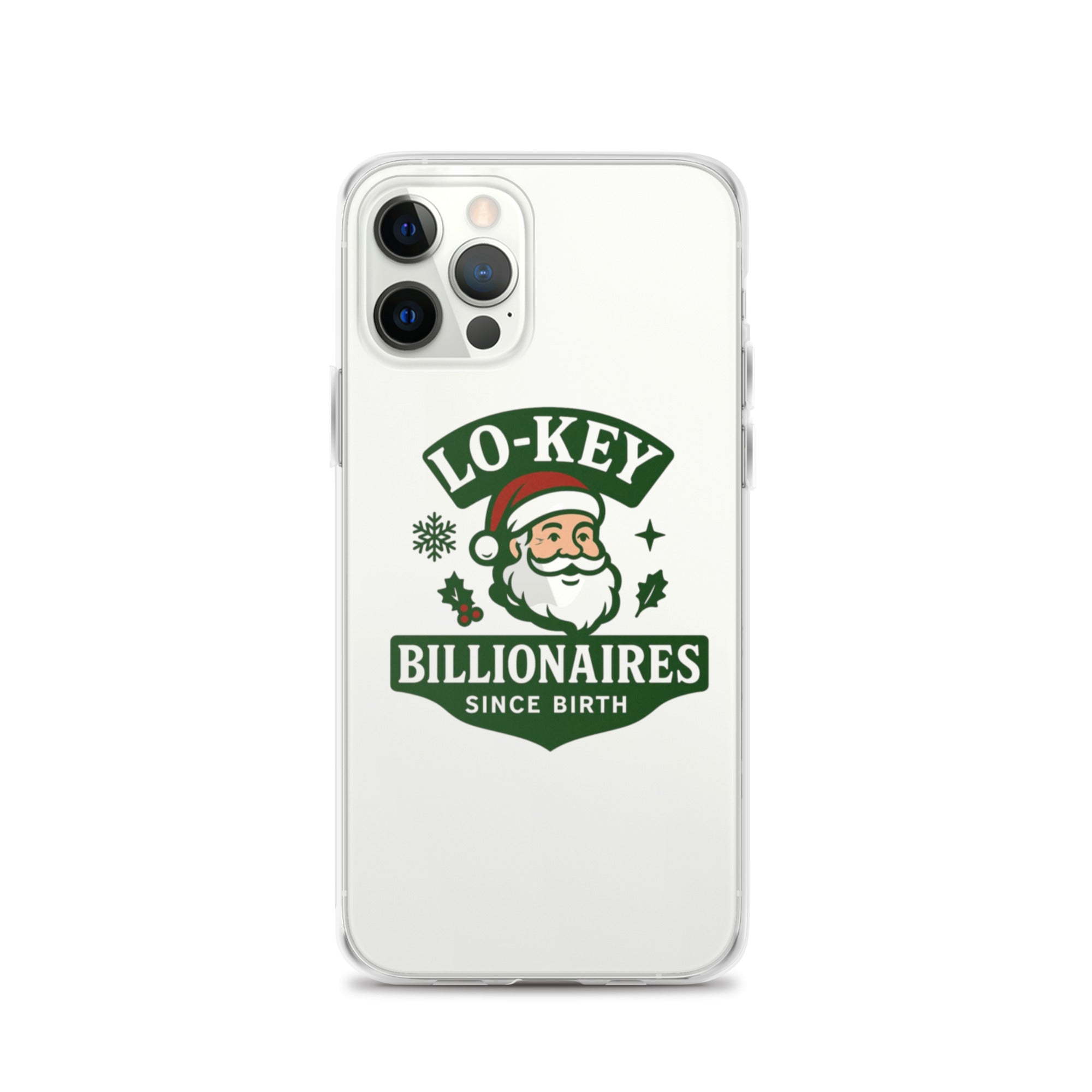Clear Case for iPhone® - Lo - Key Billionaire