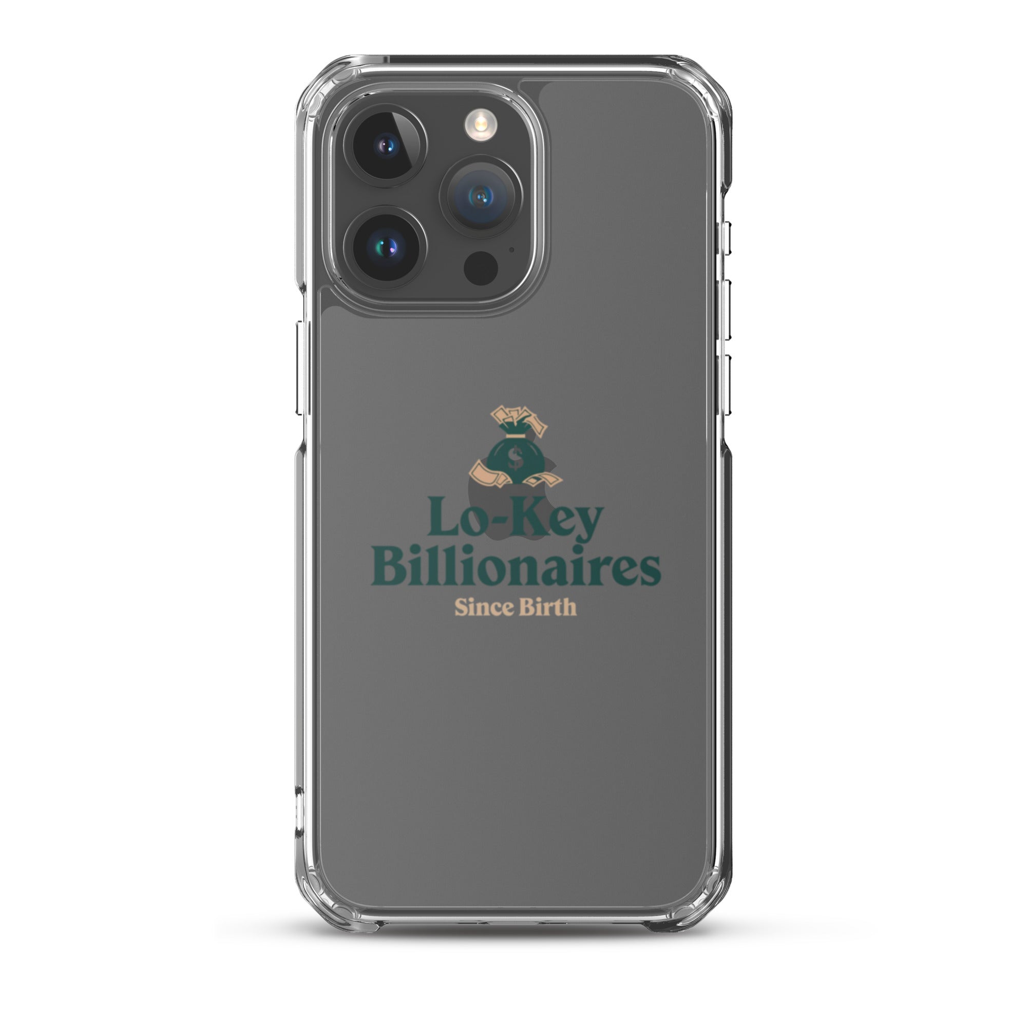 Clear Case for iPhone® - Lo - Key Billionaire
