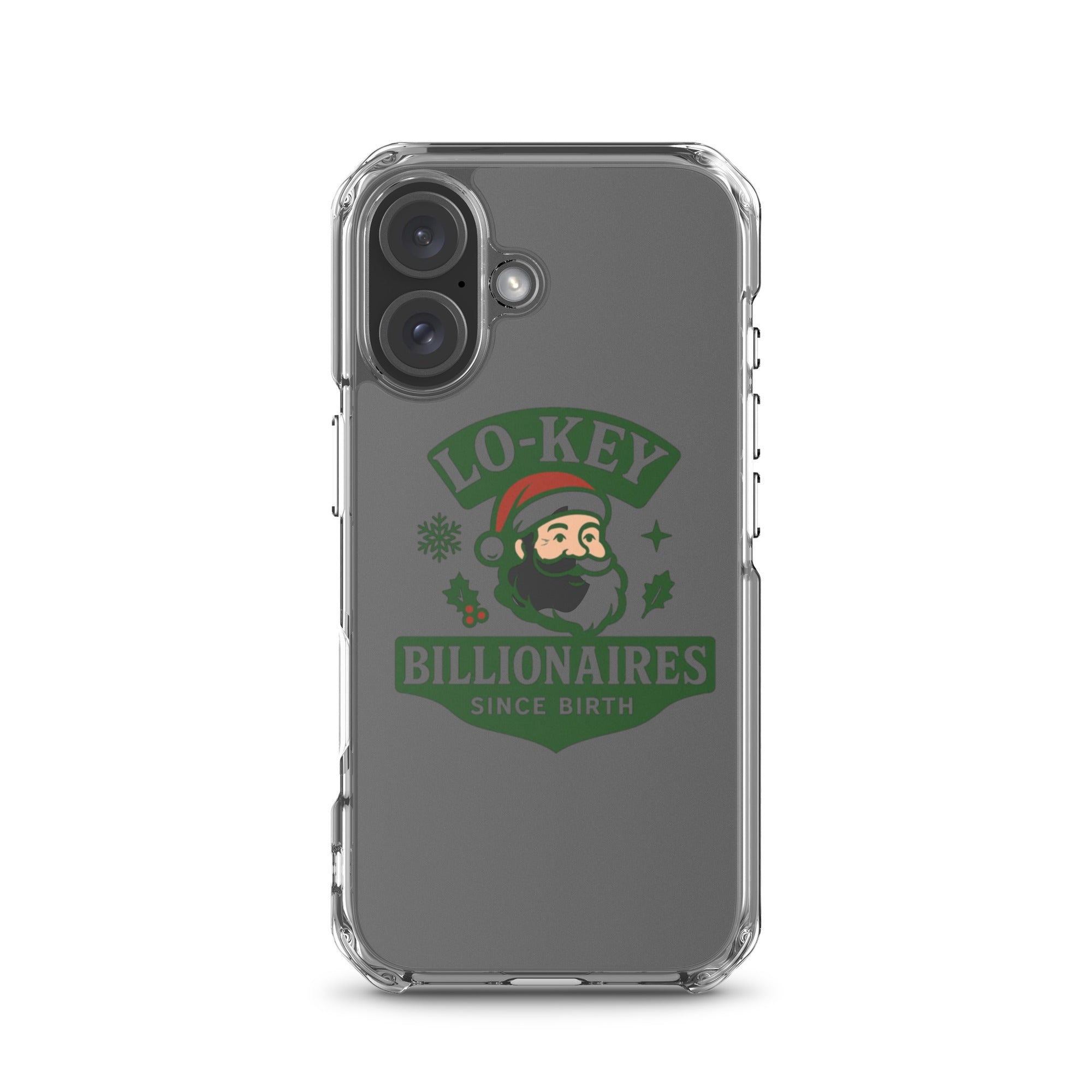 Clear Case for iPhone® - Lo - Key Billionaire