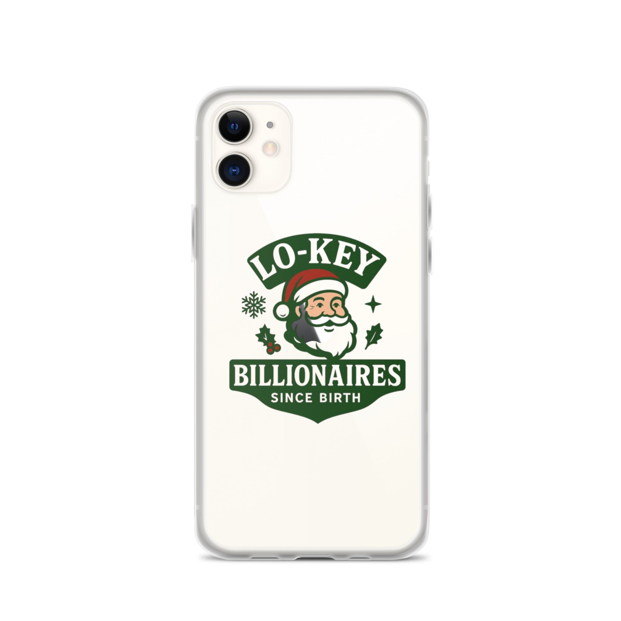 Clear Case for iPhone® - Lo - Key Billionaire