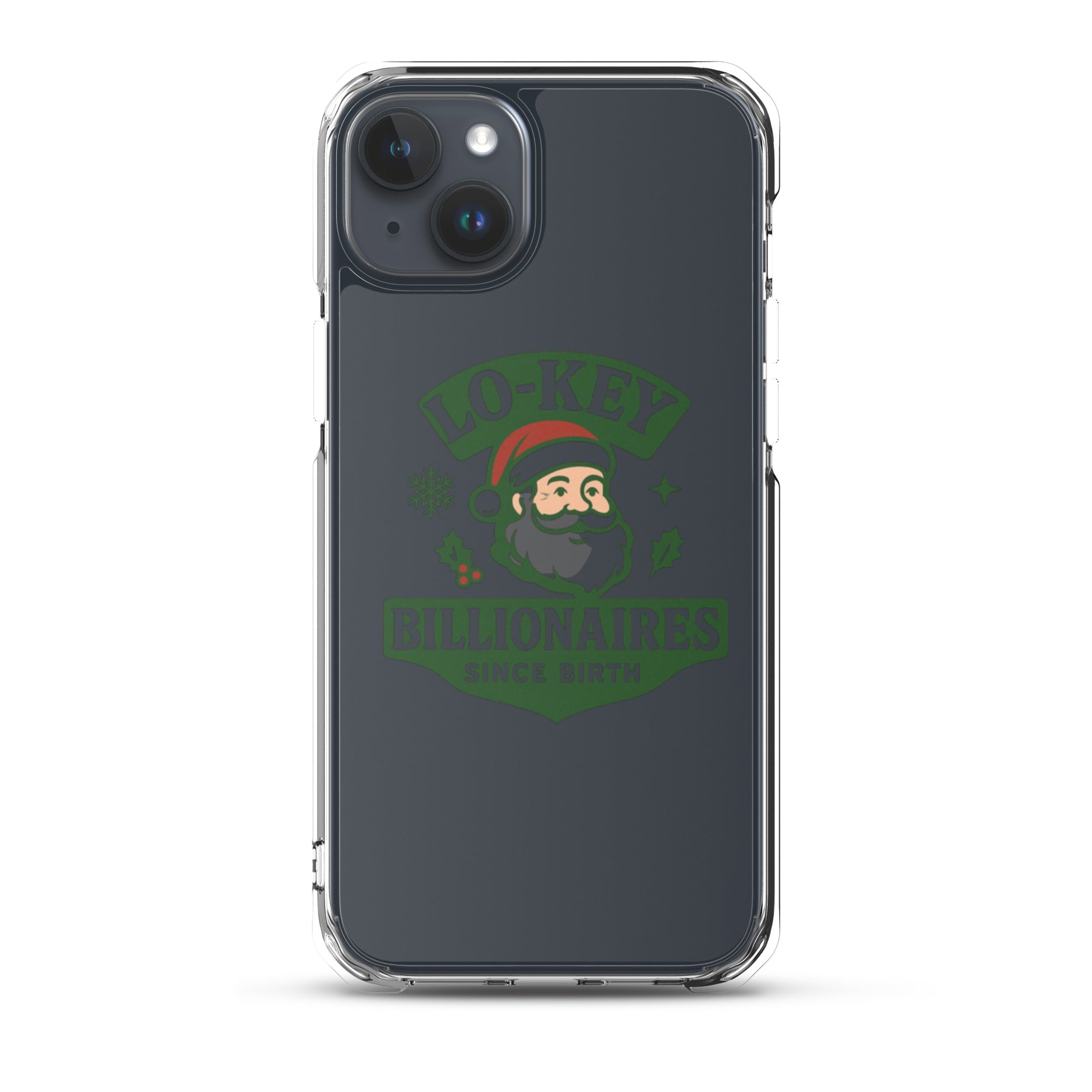 Clear Case for iPhone® - Lo - Key Billionaire