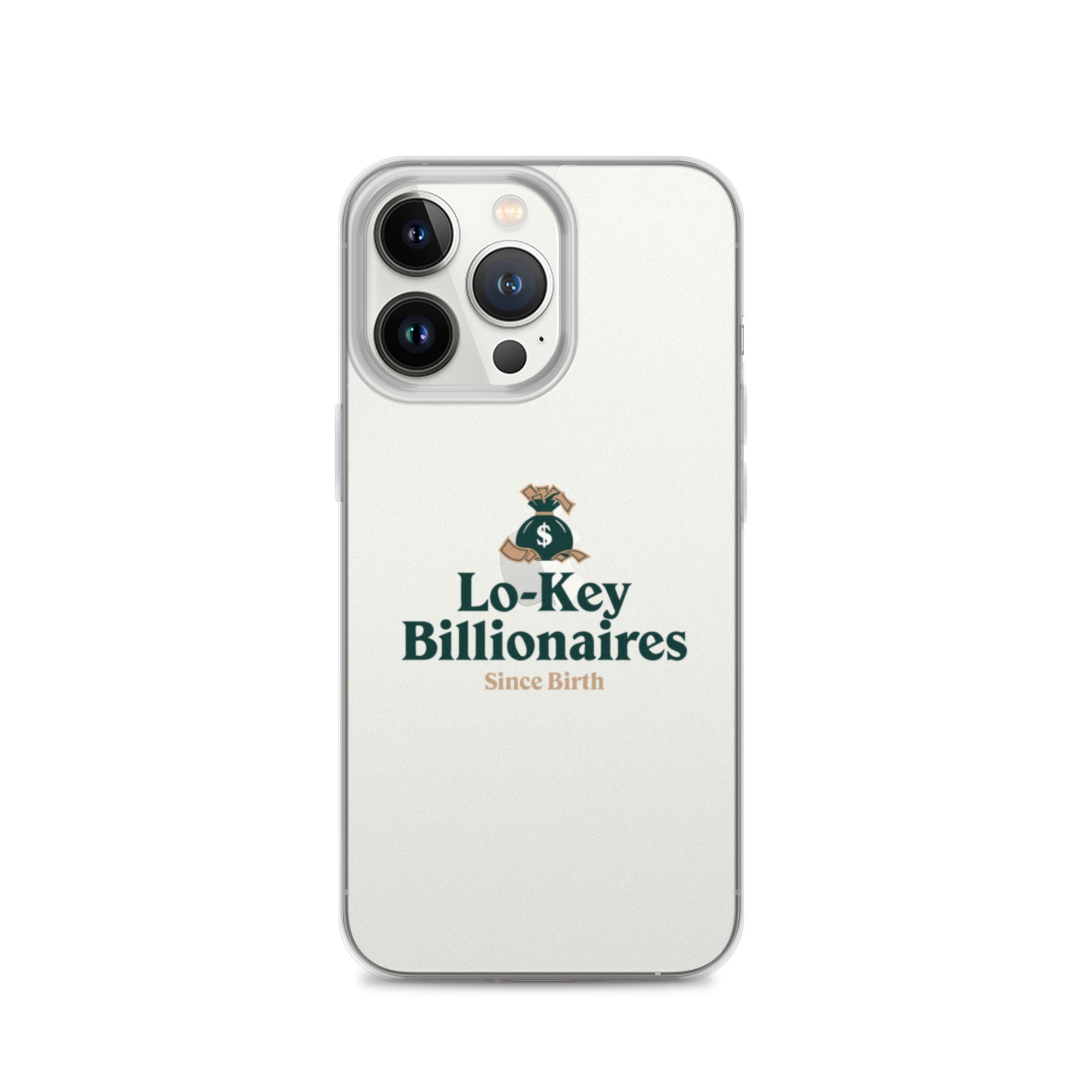 Clear Case for iPhone® - Lo - Key Billionaire