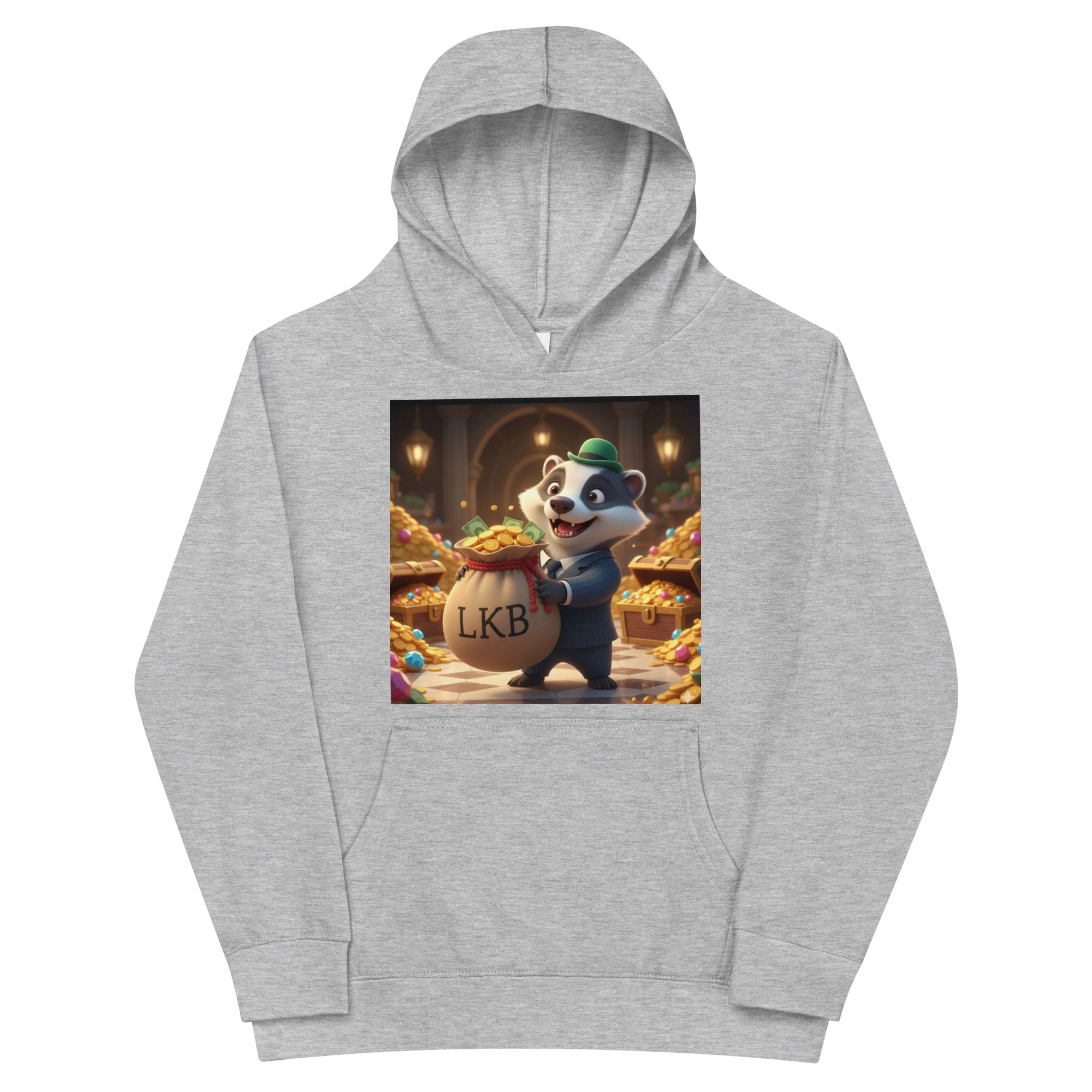Kids fleece hoodie - Lo - Key Billionaire