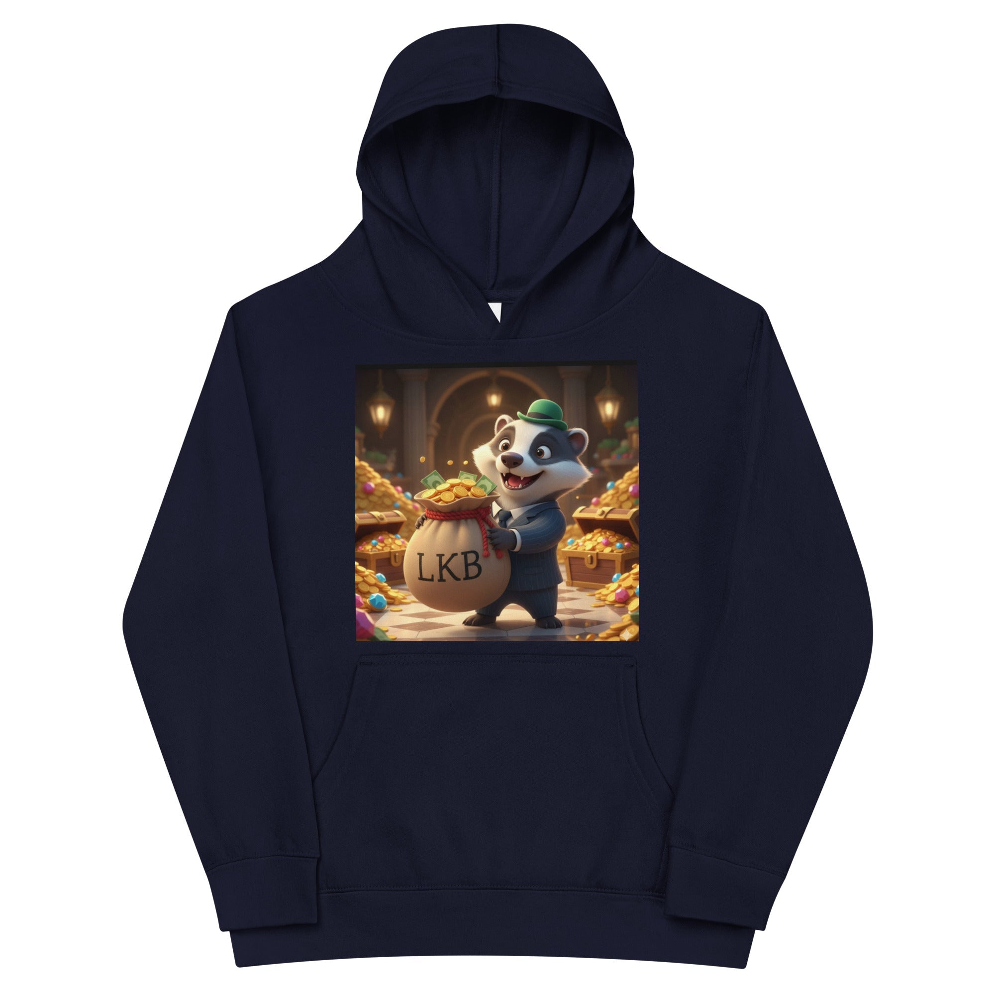Kids fleece hoodie - Lo - Key Billionaire