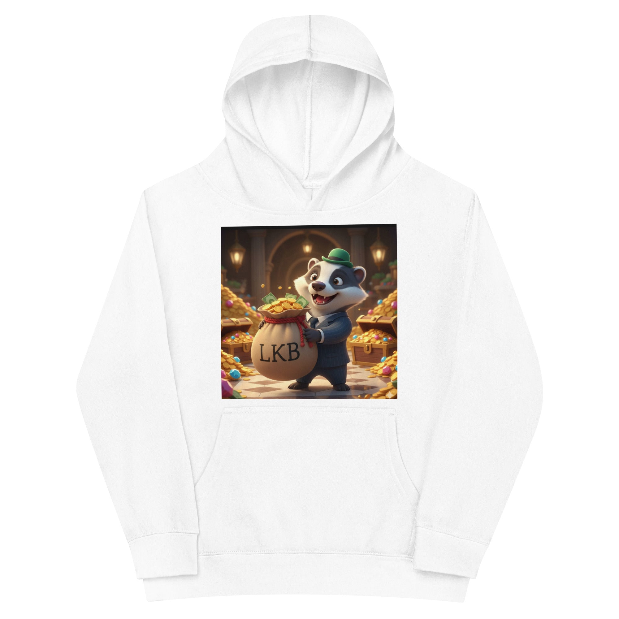 Kids fleece hoodie - Lo - Key Billionaire