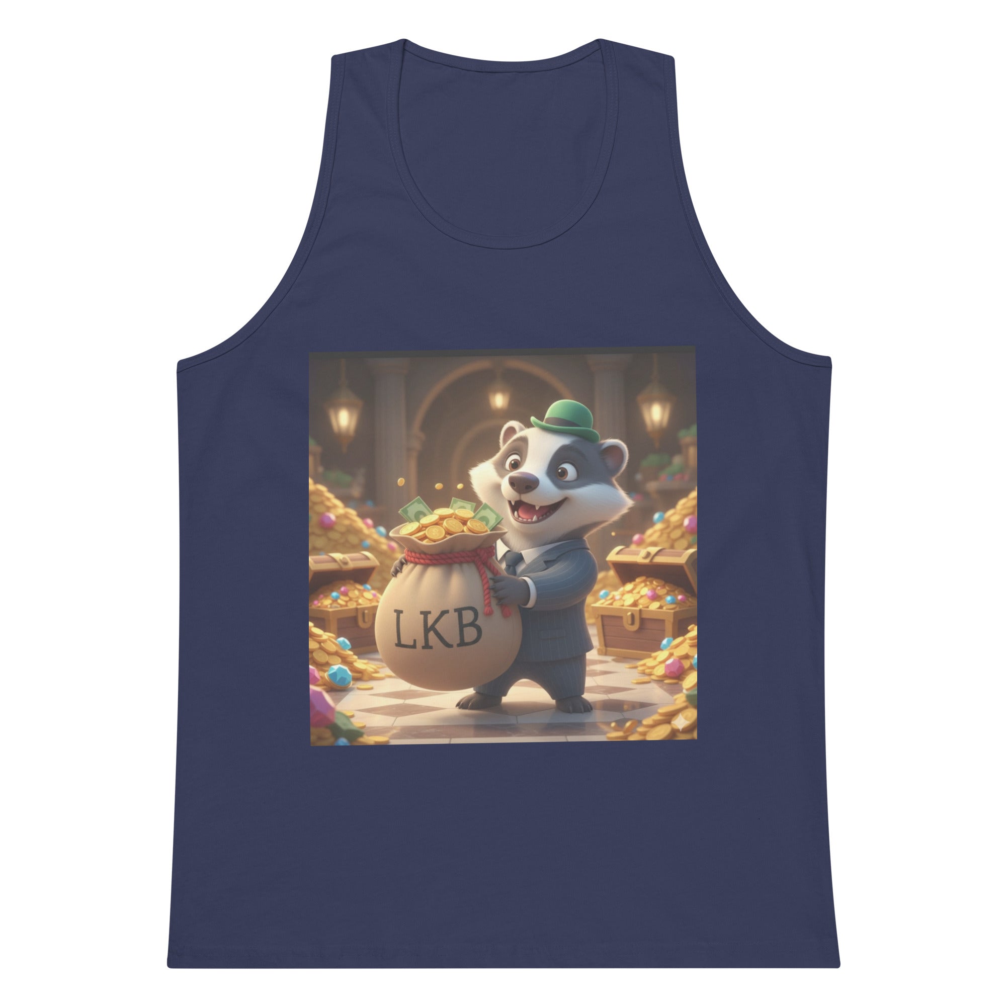 Men’s premium tank top - Lo - Key Billionaire