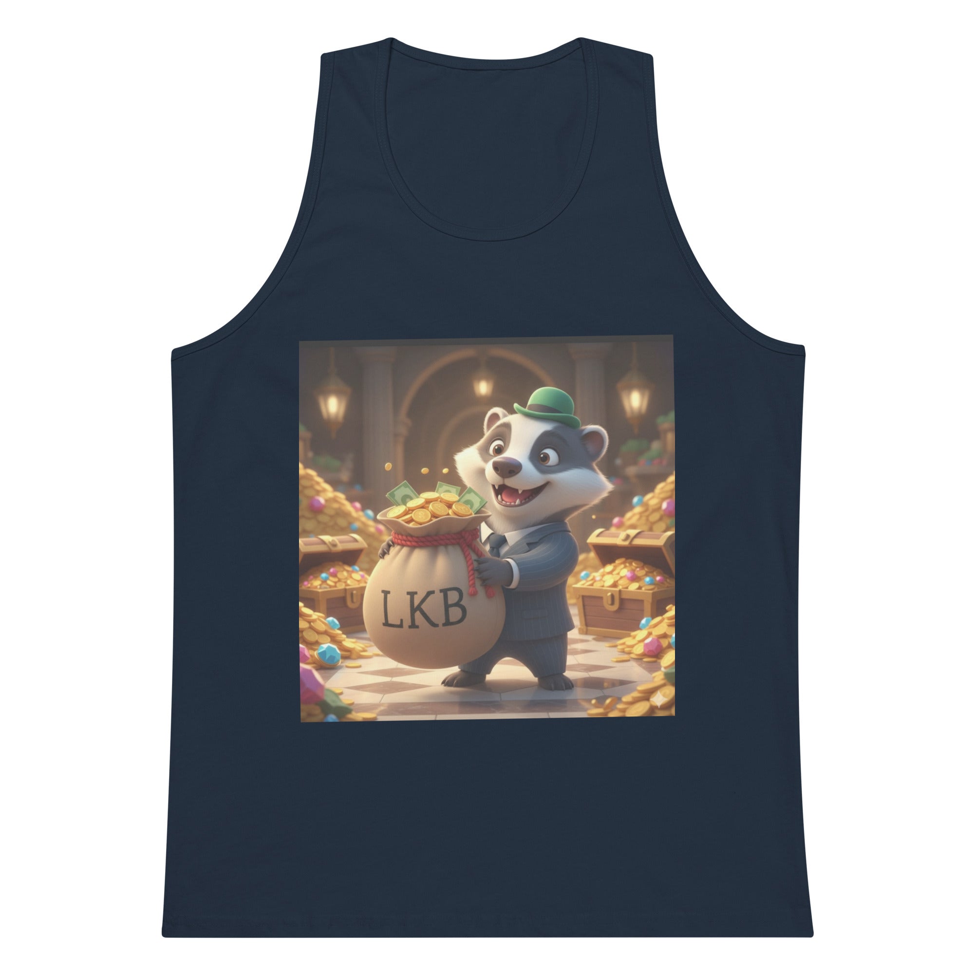 Men’s premium tank top - Lo - Key Billionaire