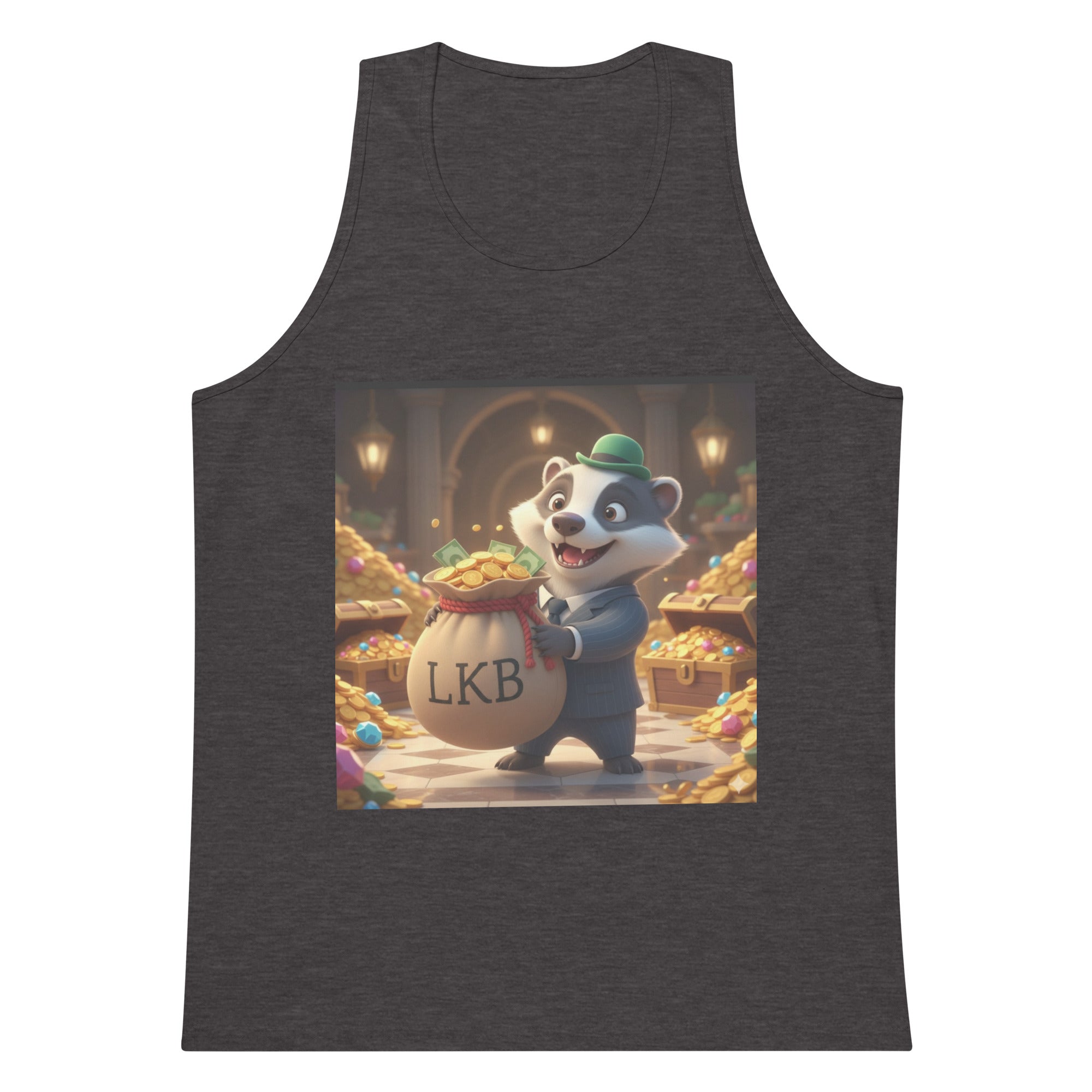 Men’s premium tank top - Lo - Key Billionaire
