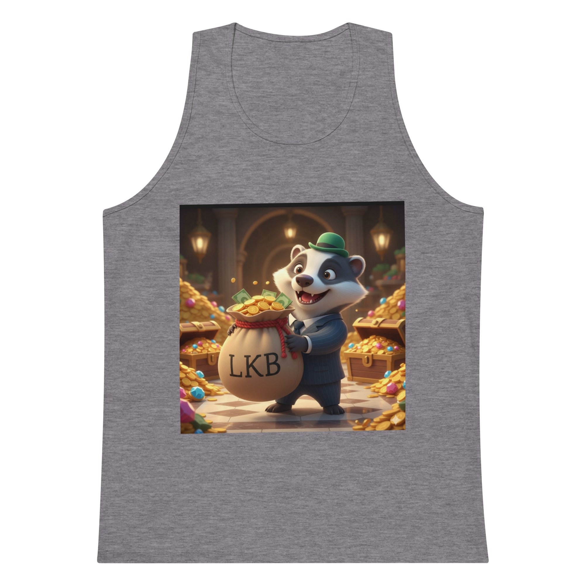 Men’s premium tank top - Lo - Key Billionaire