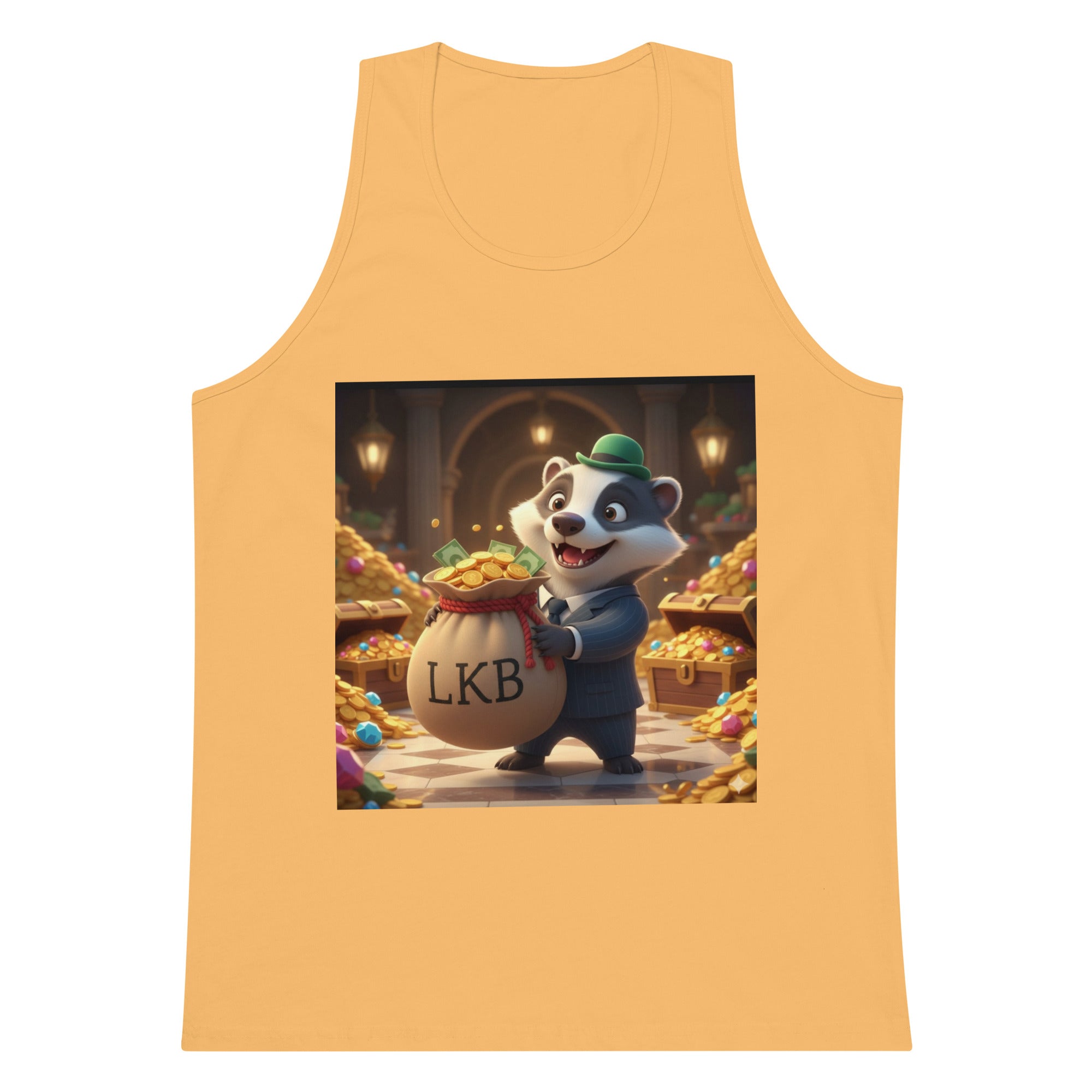Men’s premium tank top - Lo - Key Billionaire