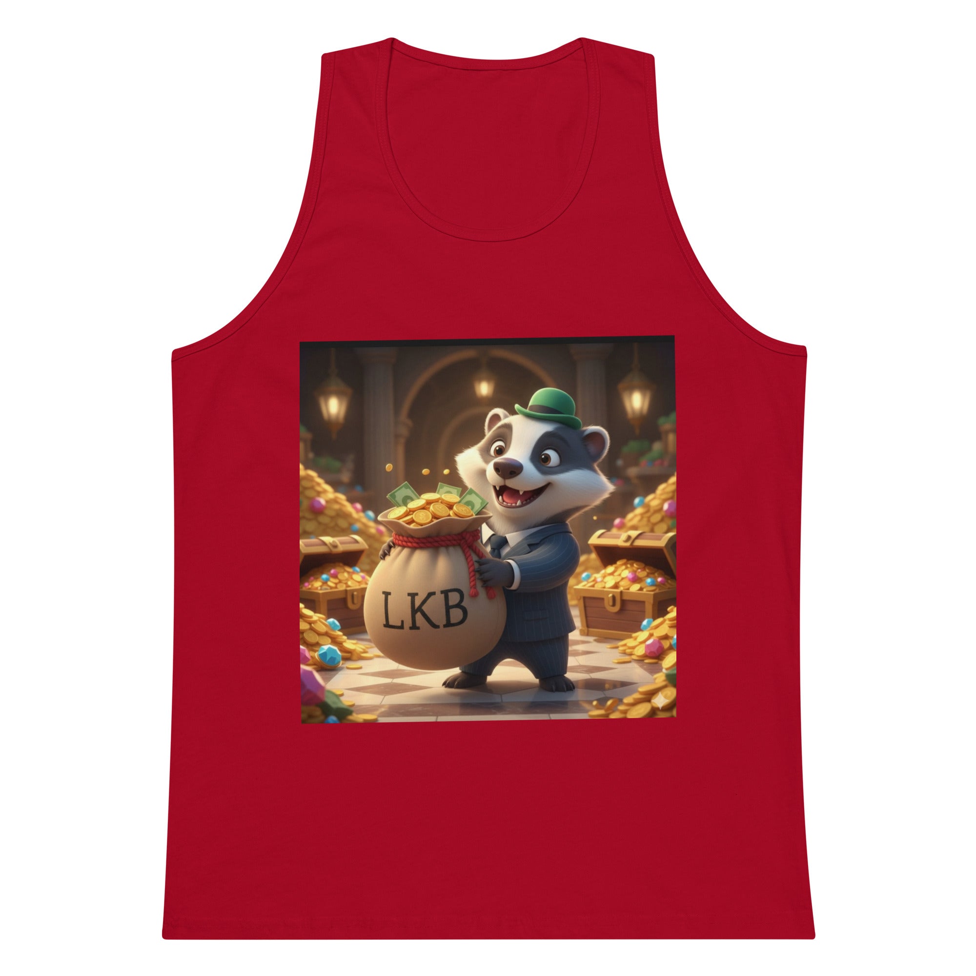 Men’s premium tank top - Lo - Key Billionaire