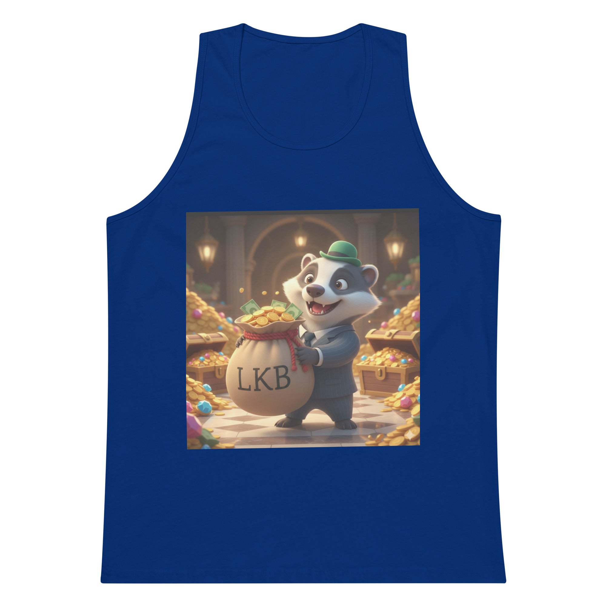 Men’s premium tank top - Lo - Key Billionaire