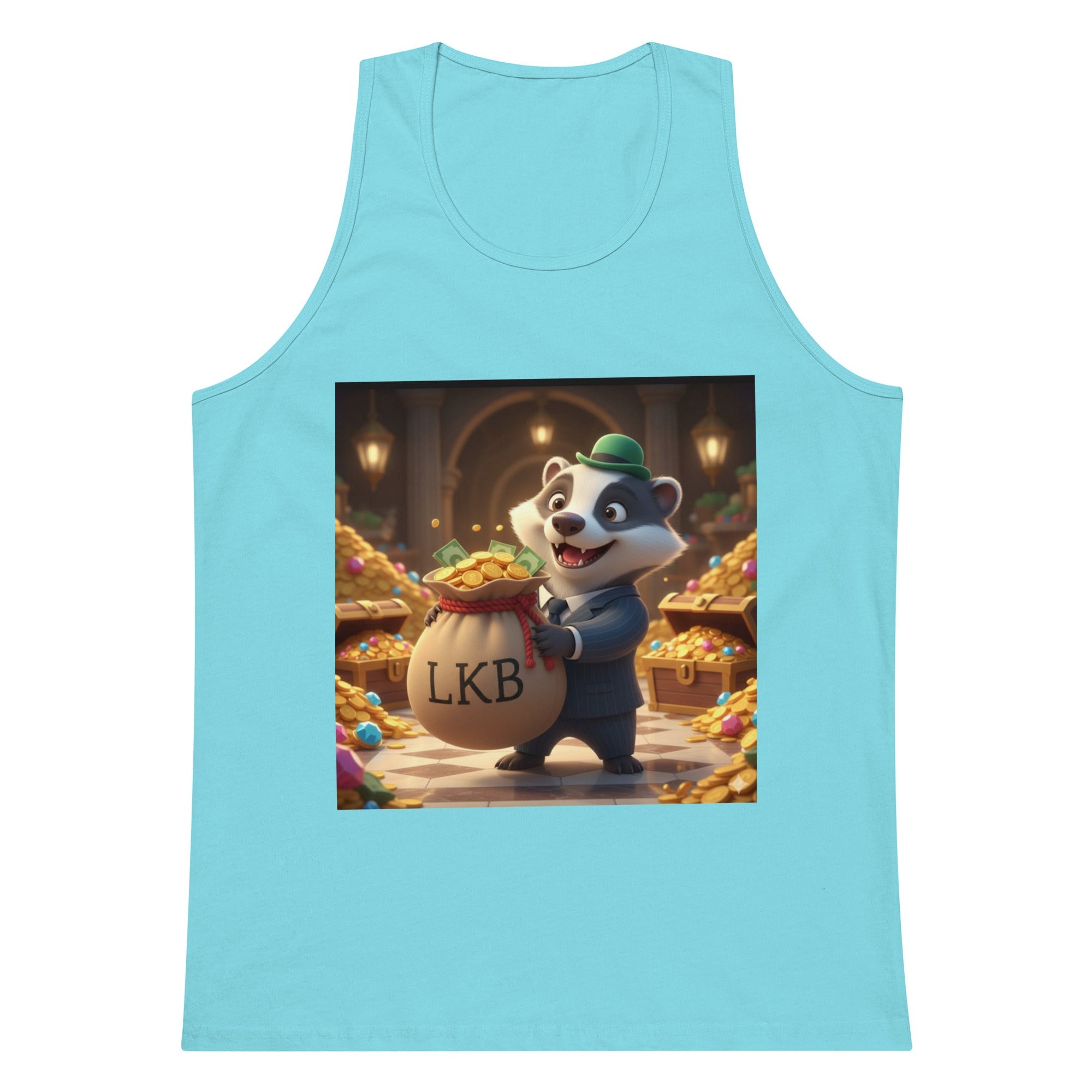 Men’s premium tank top - Lo - Key Billionaire