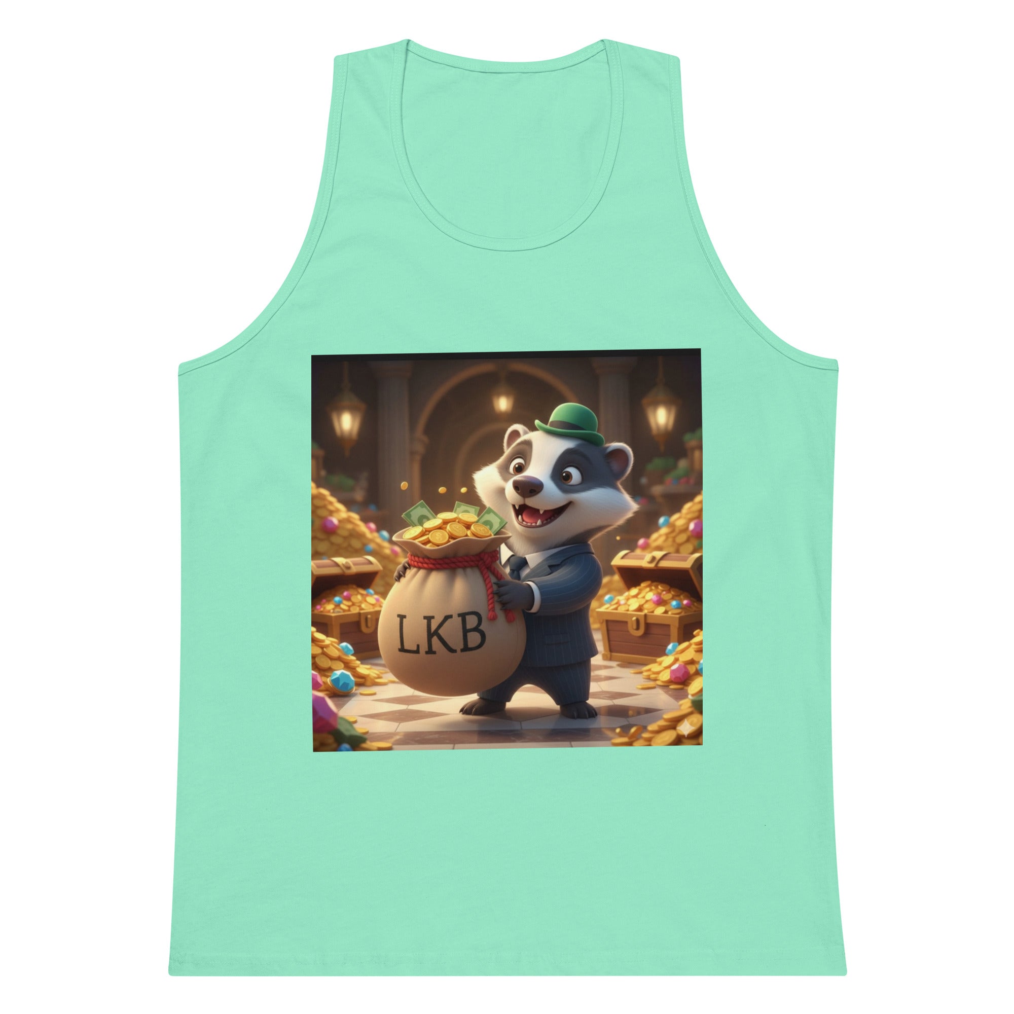 Men’s premium tank top - Lo - Key Billionaire