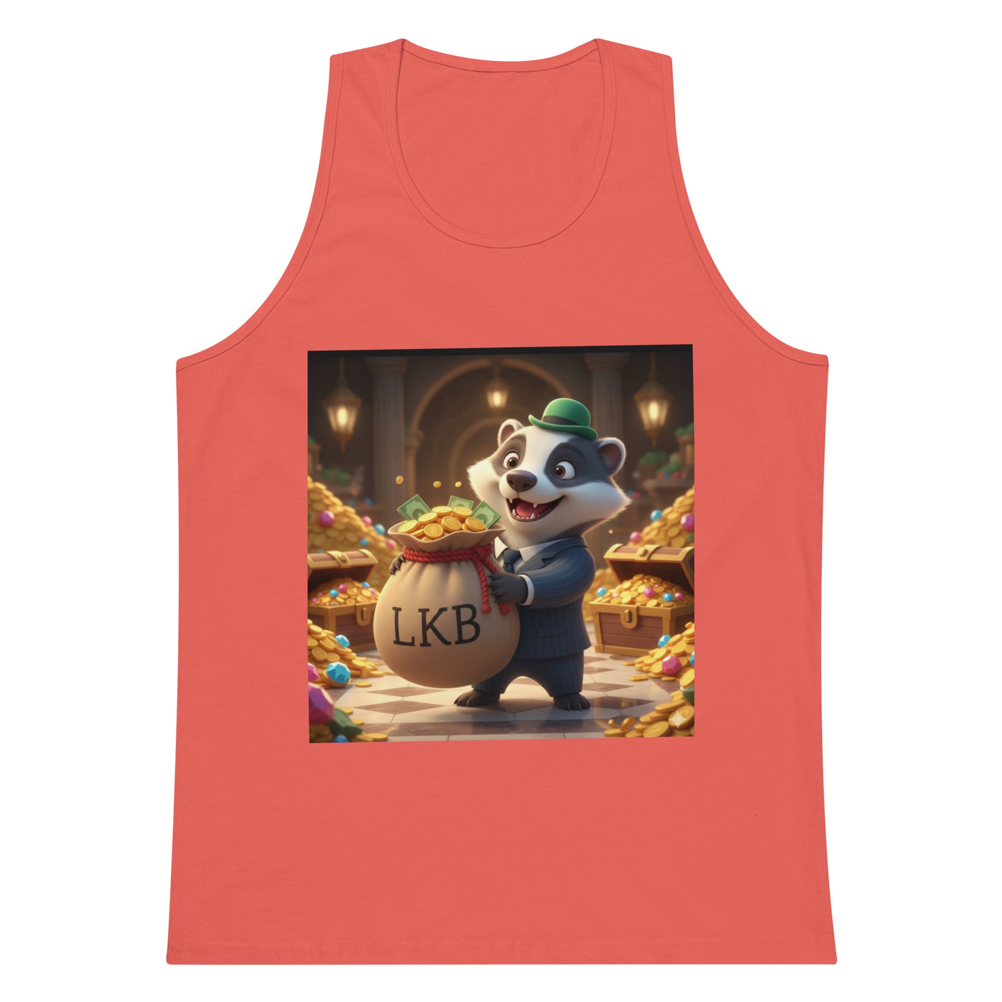 Men’s premium tank top - Lo - Key Billionaire