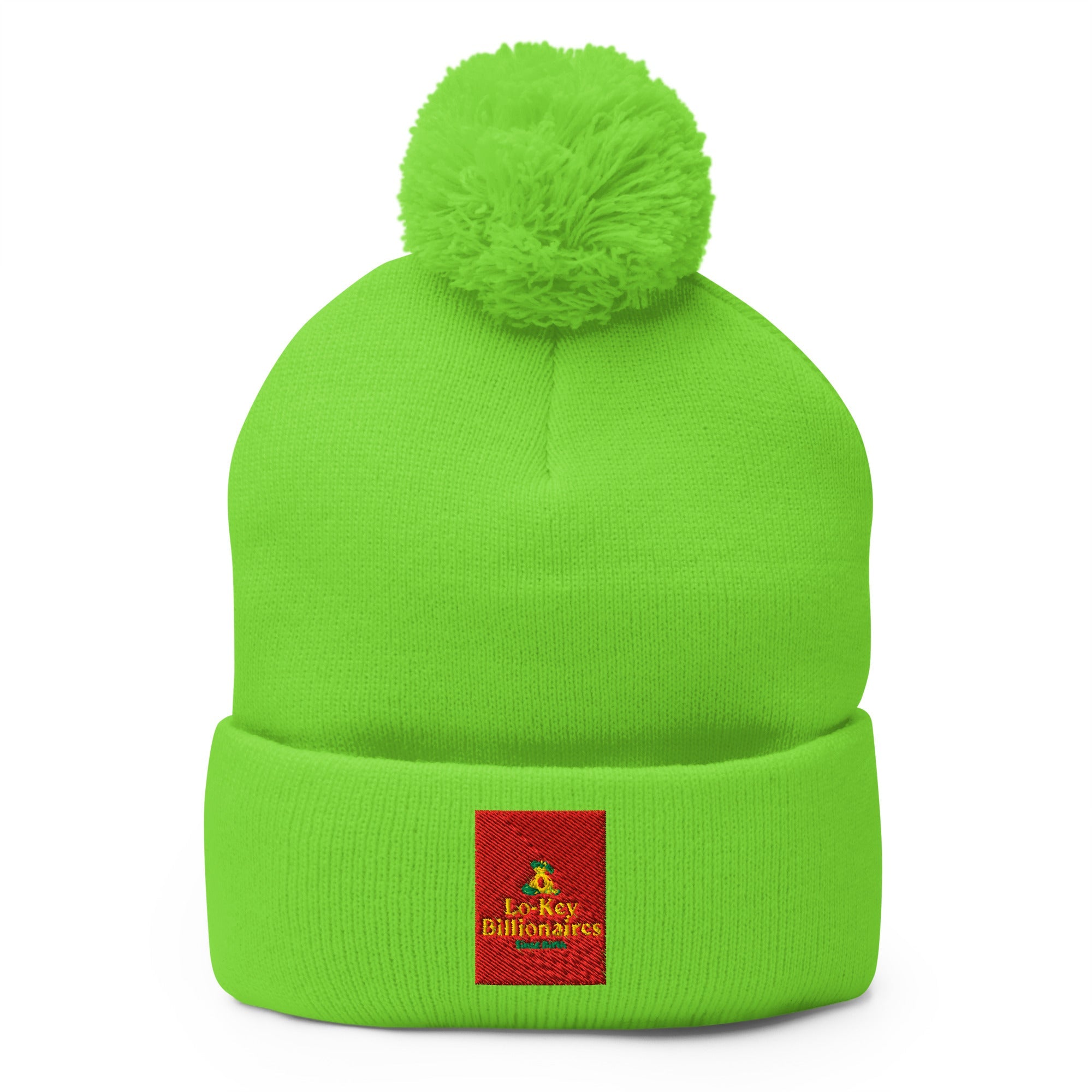 Pom - Pom Beanie - Lo - Key Billionaire