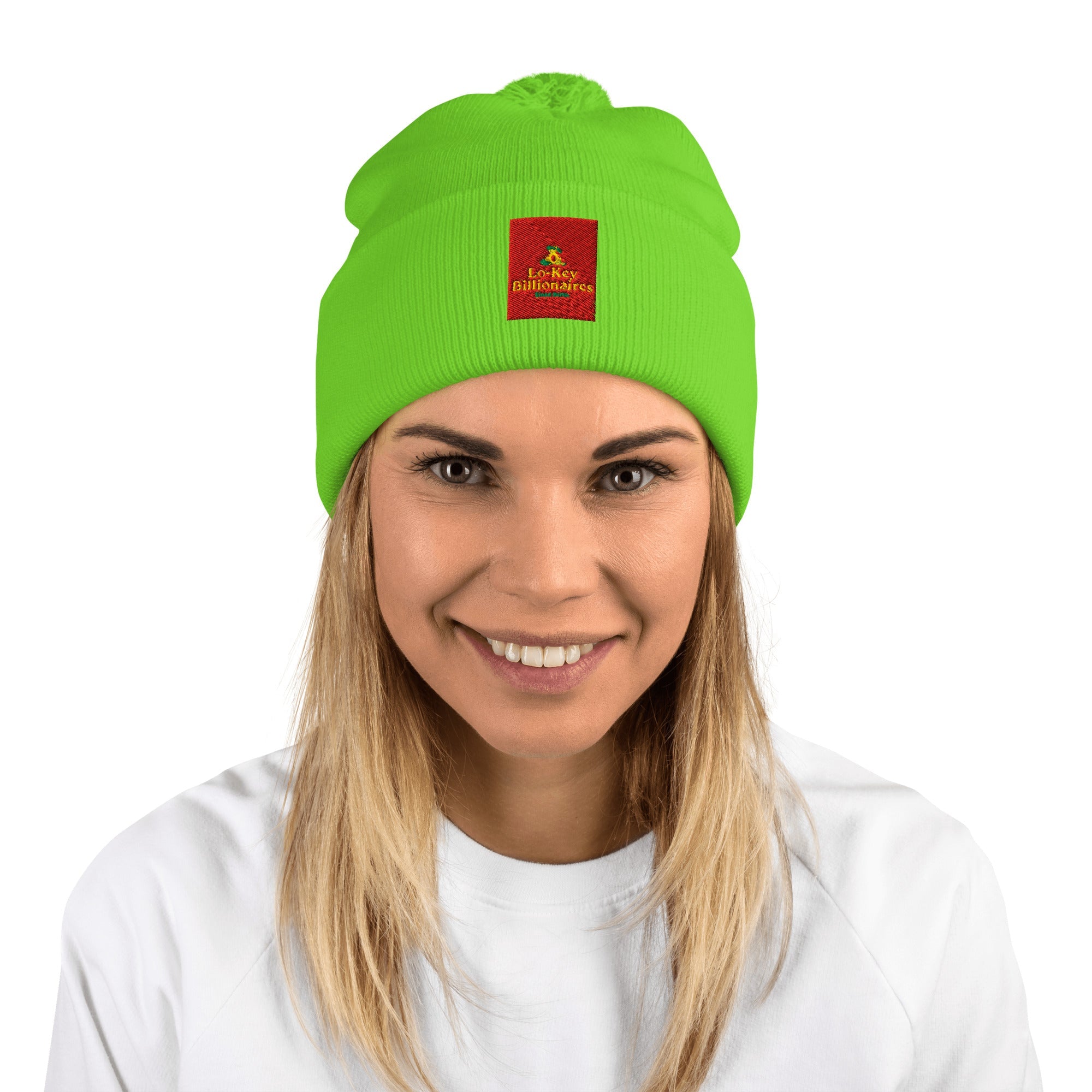 Pom - Pom Beanie - Lo - Key Billionaire
