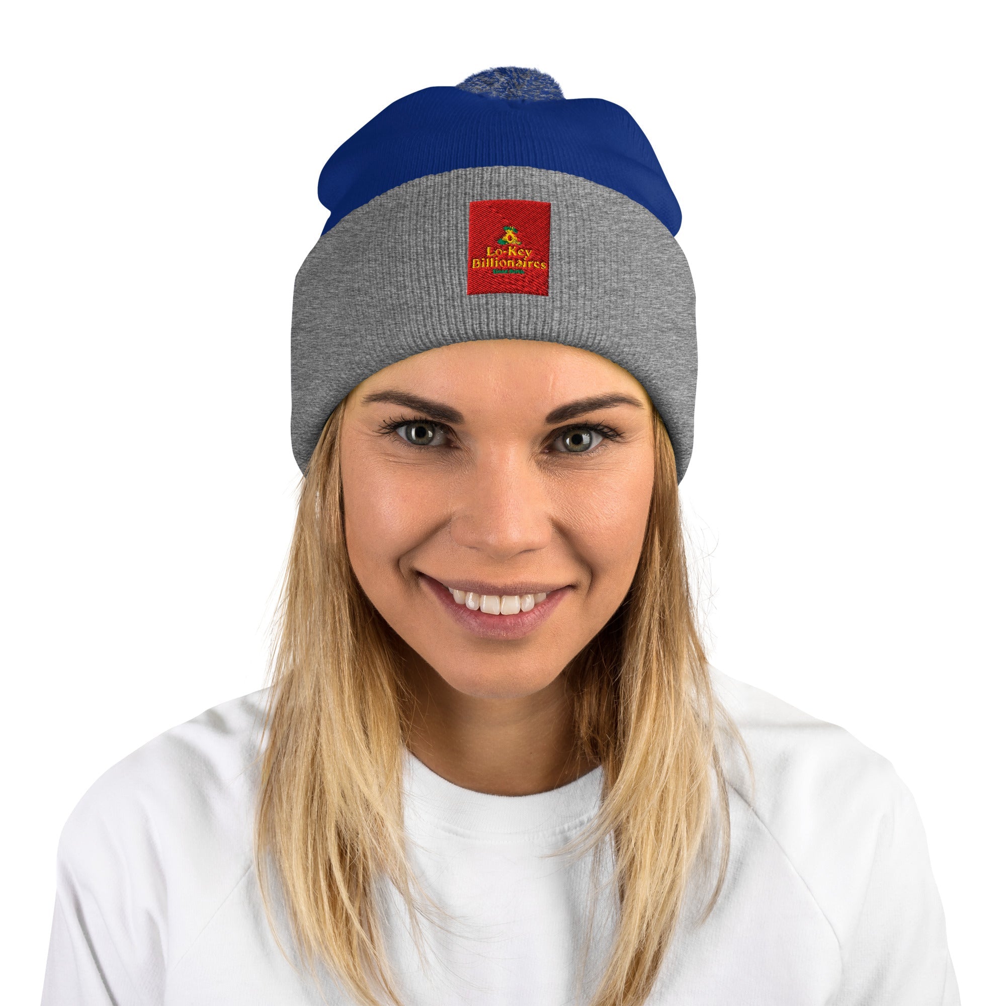 Pom - Pom Beanie - Lo - Key Billionaire