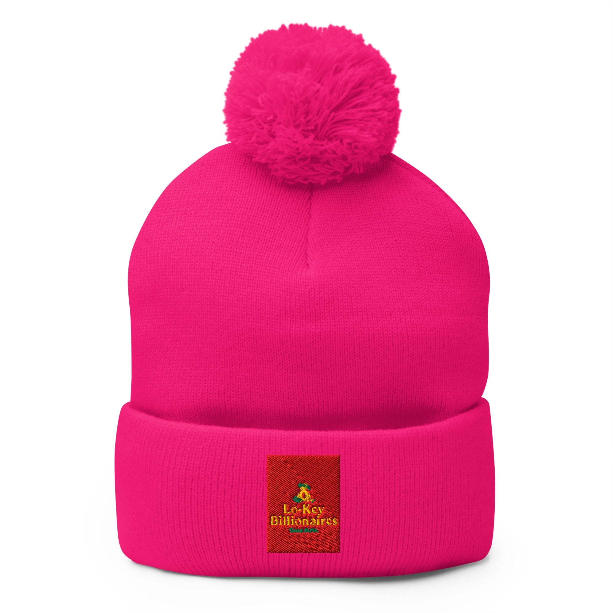 Pom - Pom Beanie - Lo - Key Billionaire