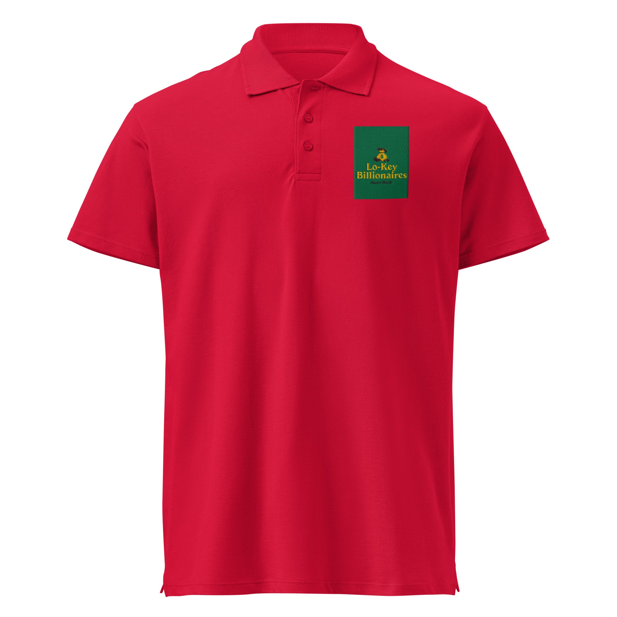 Premium pique polo shirt - Lo - Key Billionaire
