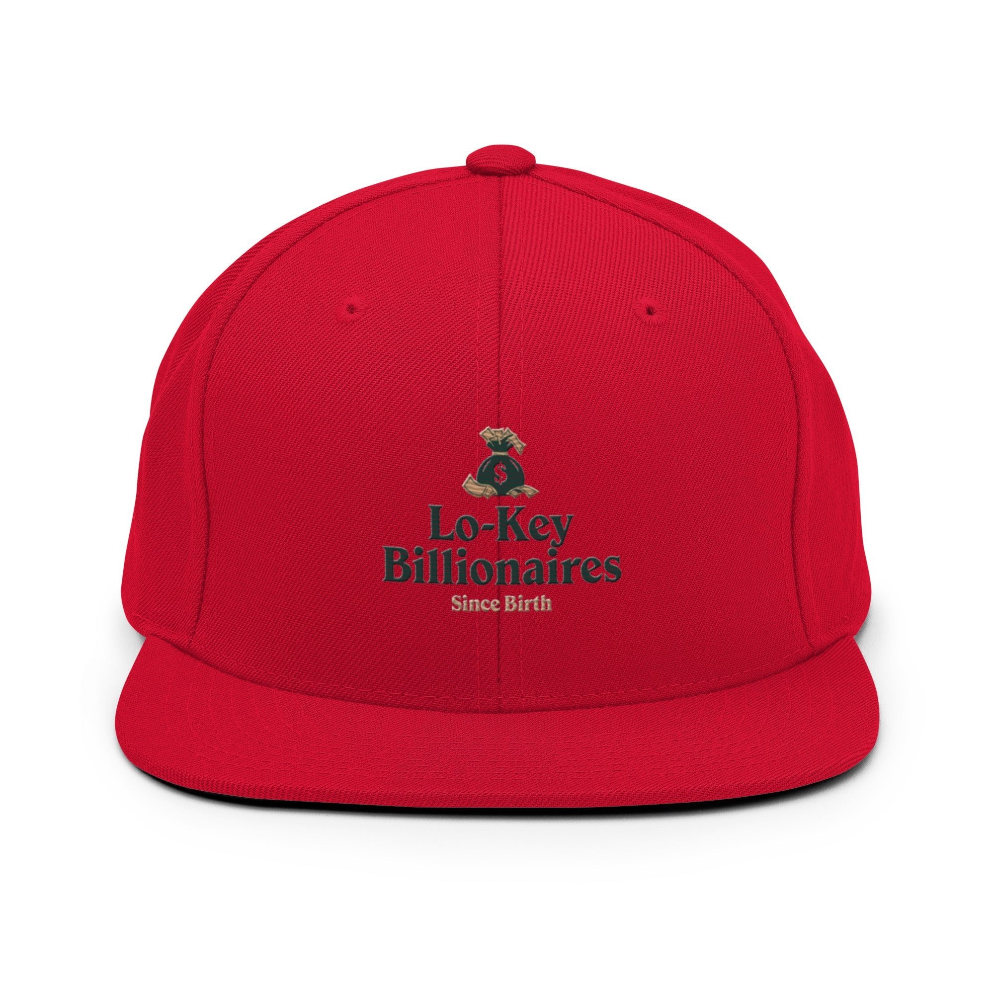 Snapback Hat - Lo - Key Billionaire